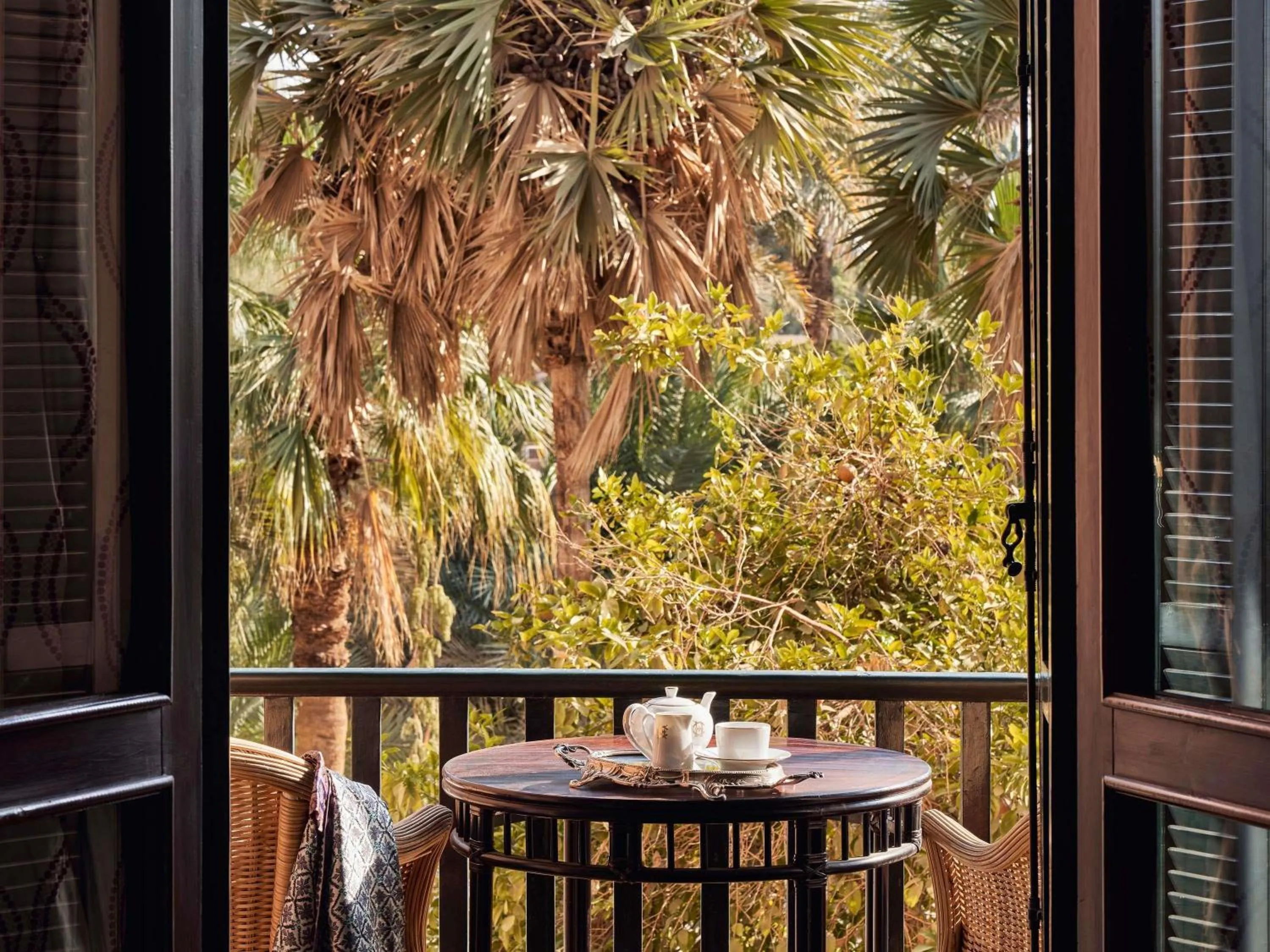 Palace Prestige Suite with One King Bed and Terrace - Garden View in Sofitel Legend Old Cataract