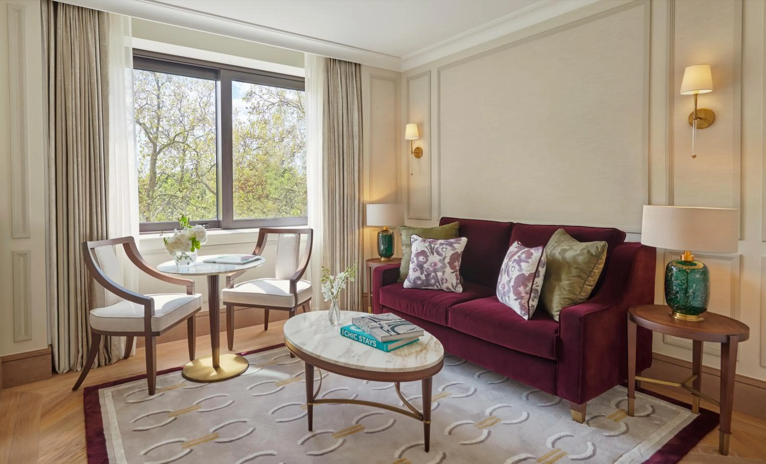 Garden Suite with exclusive access to Cadogan private gardens in Jumeirah Carlton Tower London