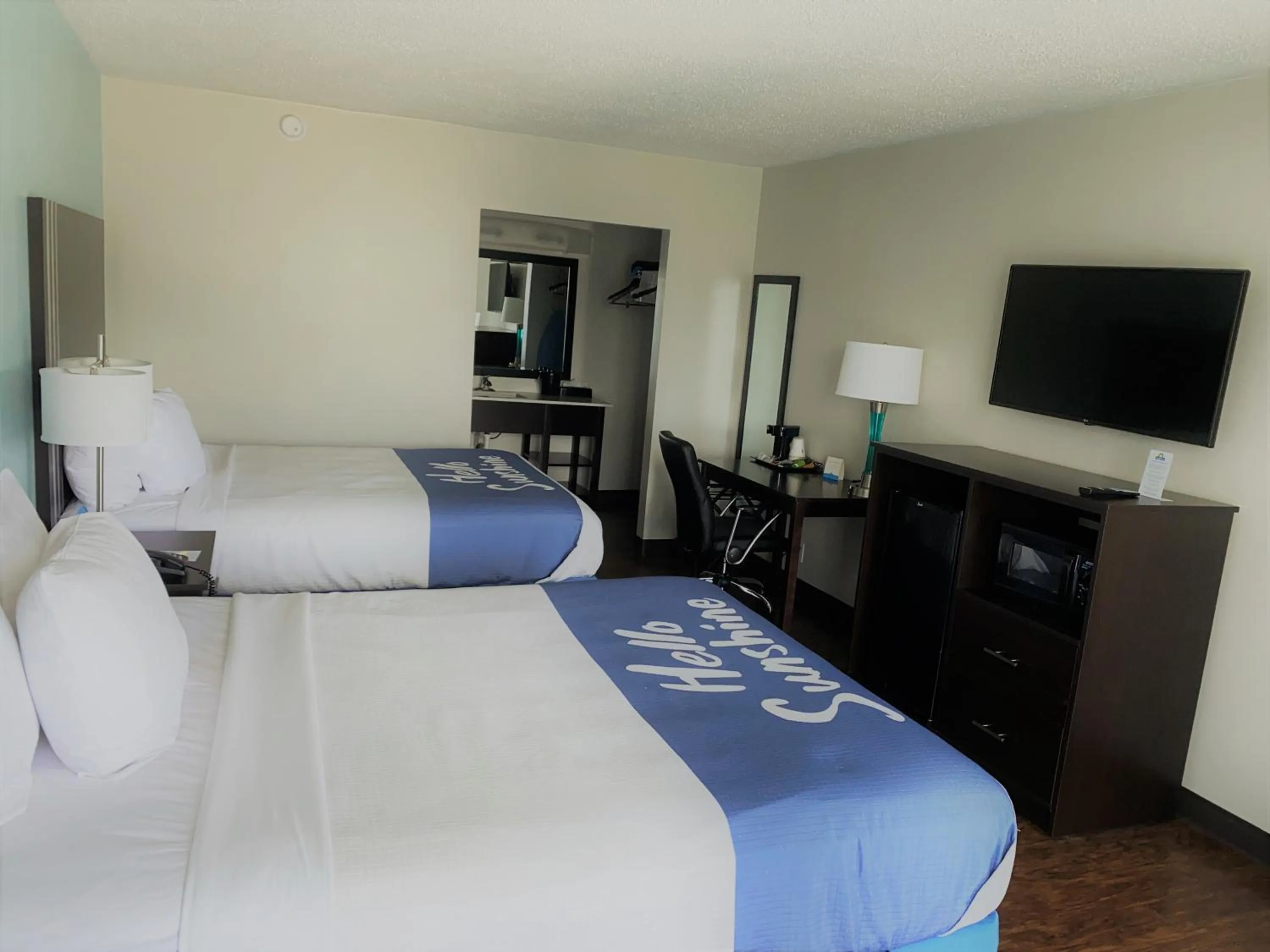 Queen Room with Two Queen Beds - Non-Smoking in Days Inn by Wyndham Goldsboro