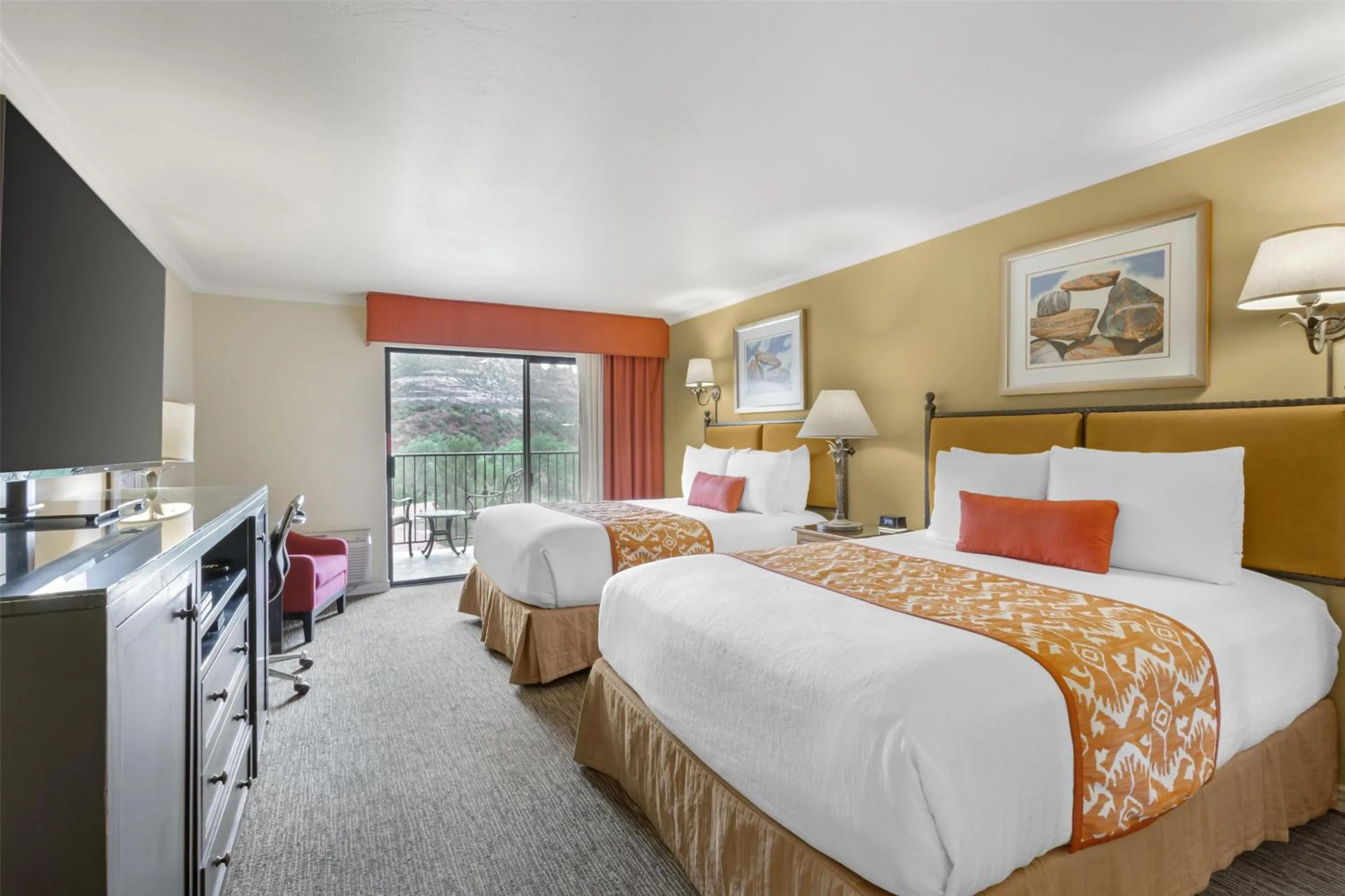 Queen Room with Two Queen Beds - Pet Friendly - Non-smoking in Best Western Plus Arroyo Roble Hotel & Creekside Villas