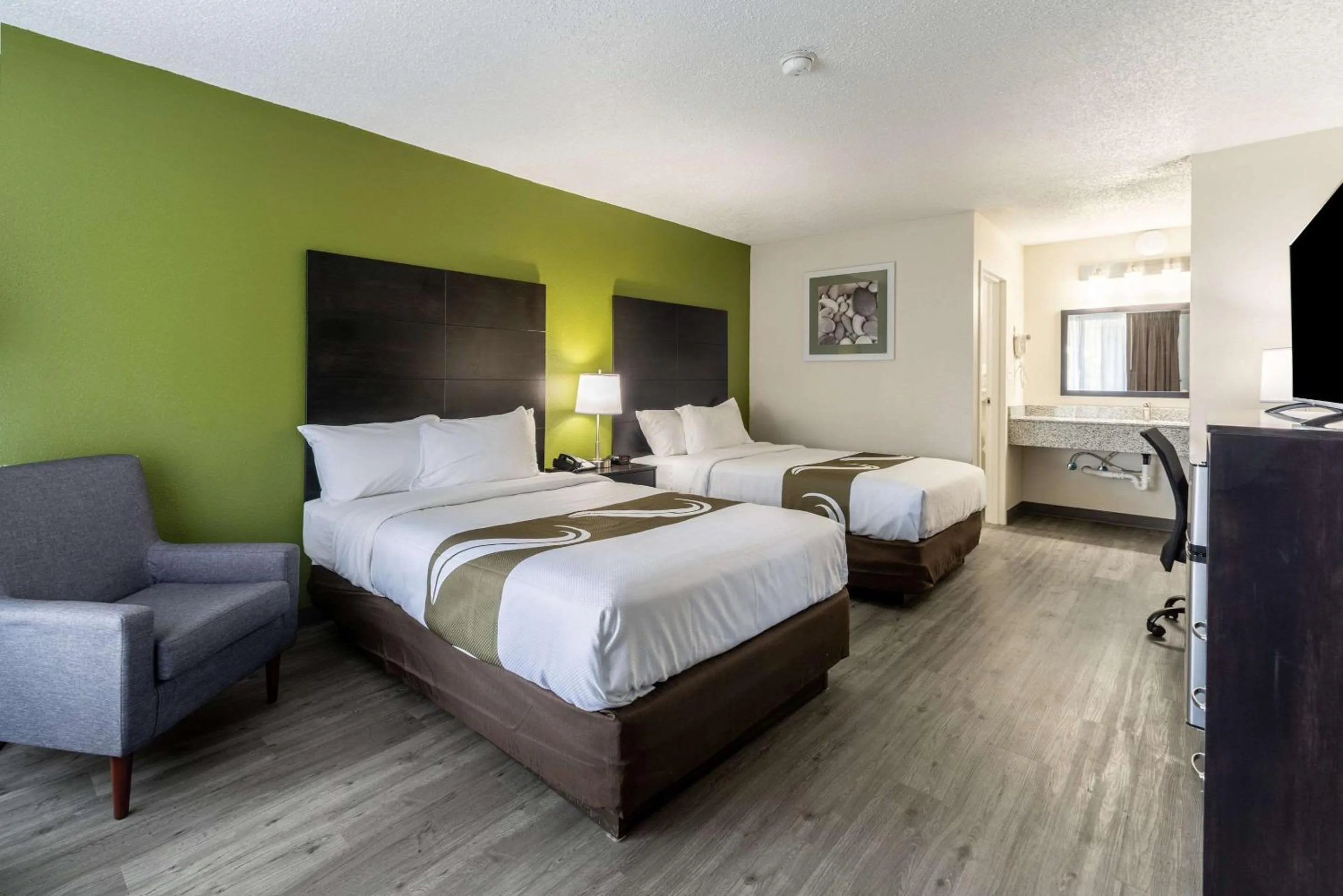 Double Room with Two Double Beds - Non-Smoking in Quality Inn & Suites Vandalia near I-70 and Hwy 51