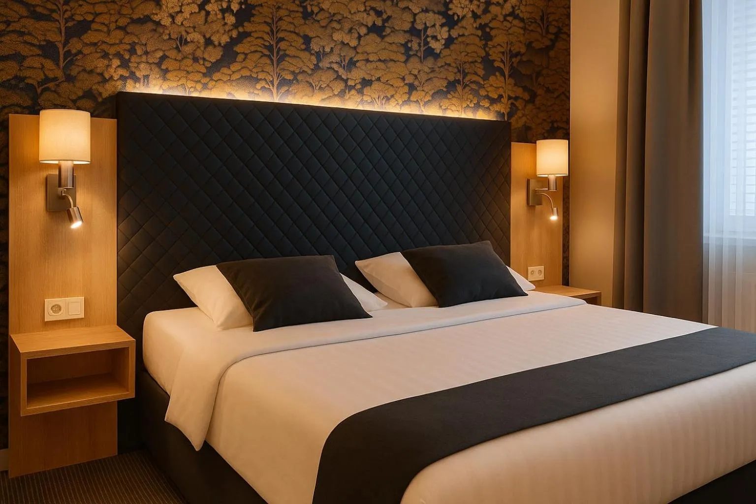 Twin Room in Pension Falconi