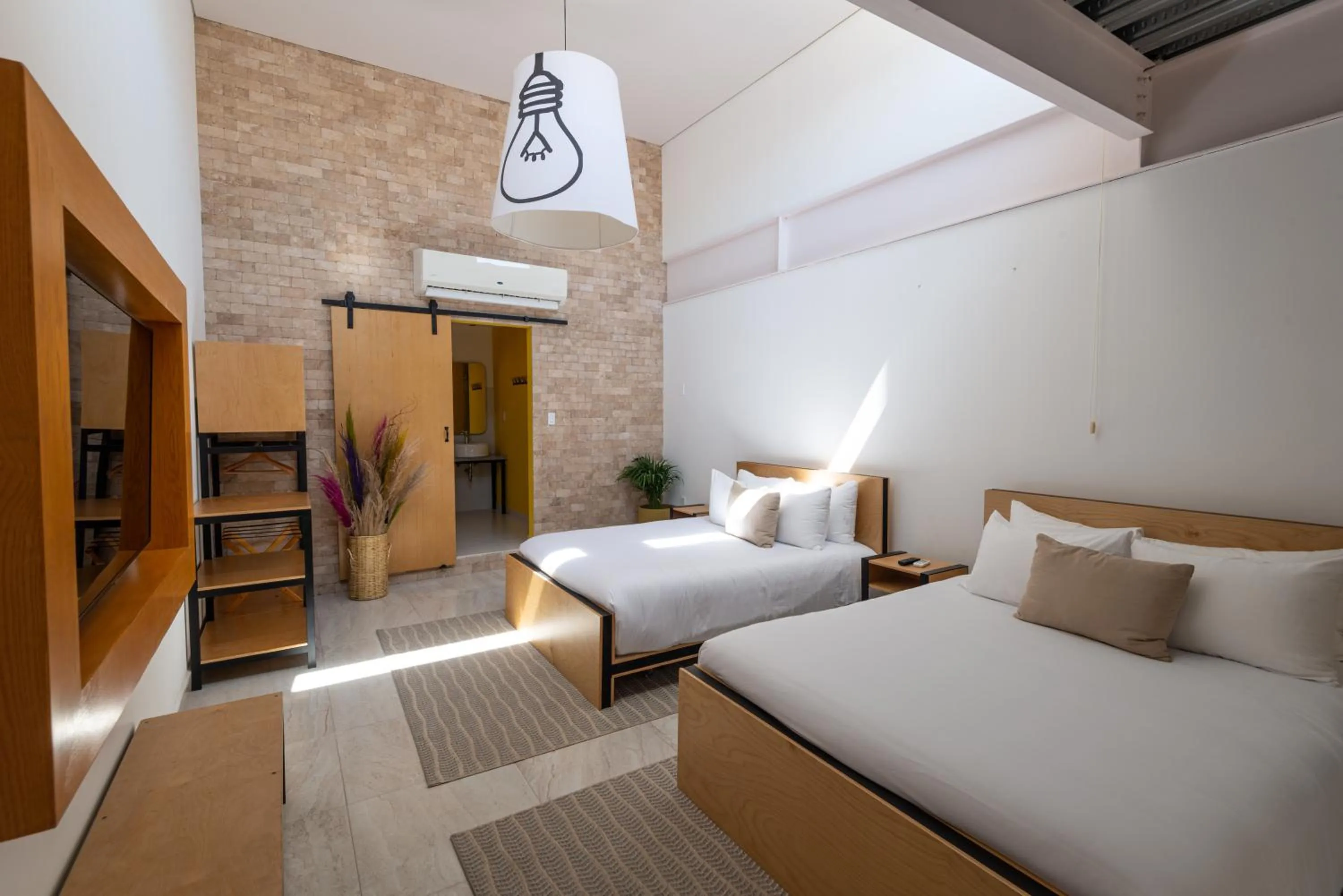 Superior Queen Room with Two Queen Beds in Mayan Monkey Los Cabos - Social Hotel