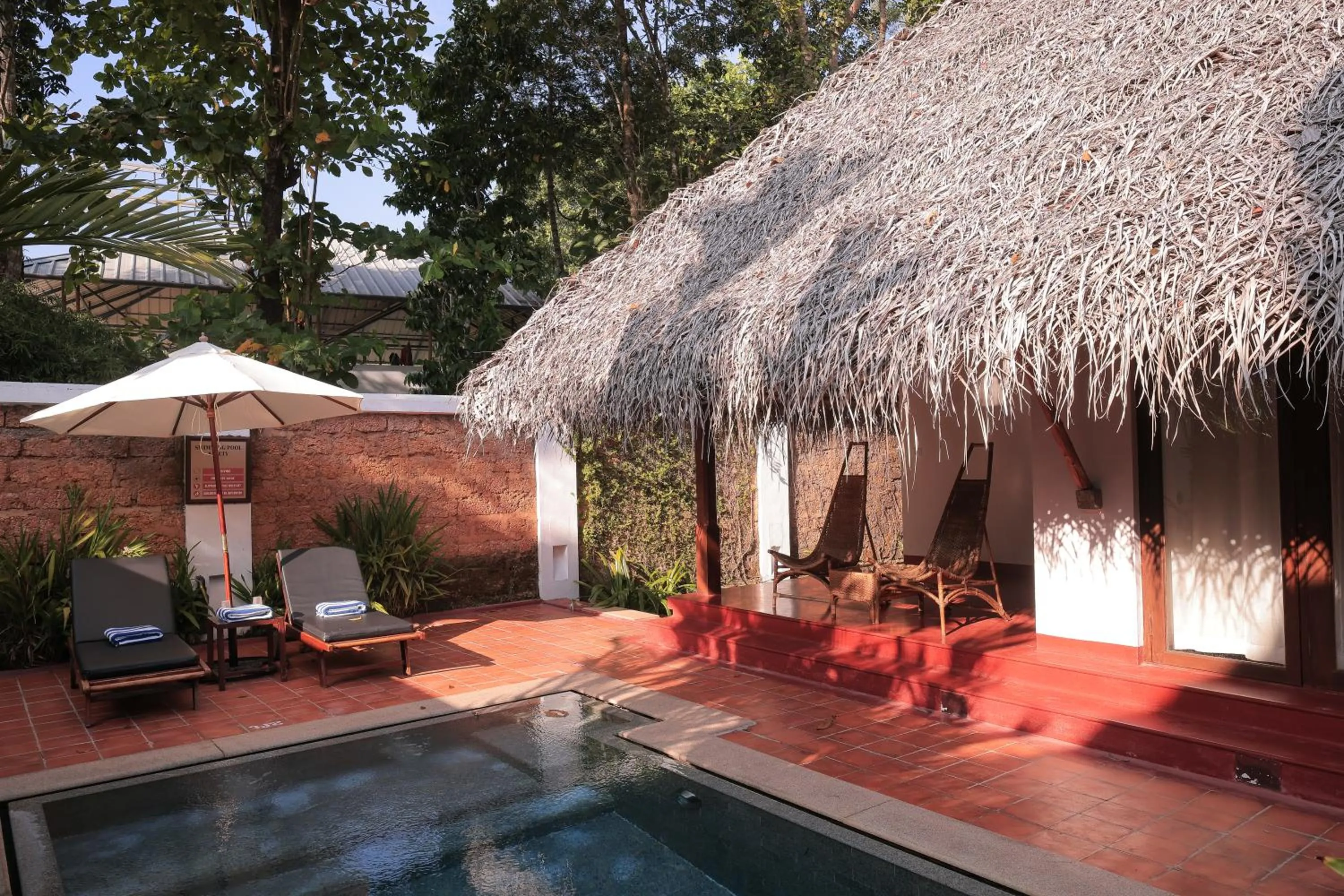 Garden Pool Villa - 20% discount on Ayurveda massage in Marari Beach Resort Alleppey - A CGH Earth Experience