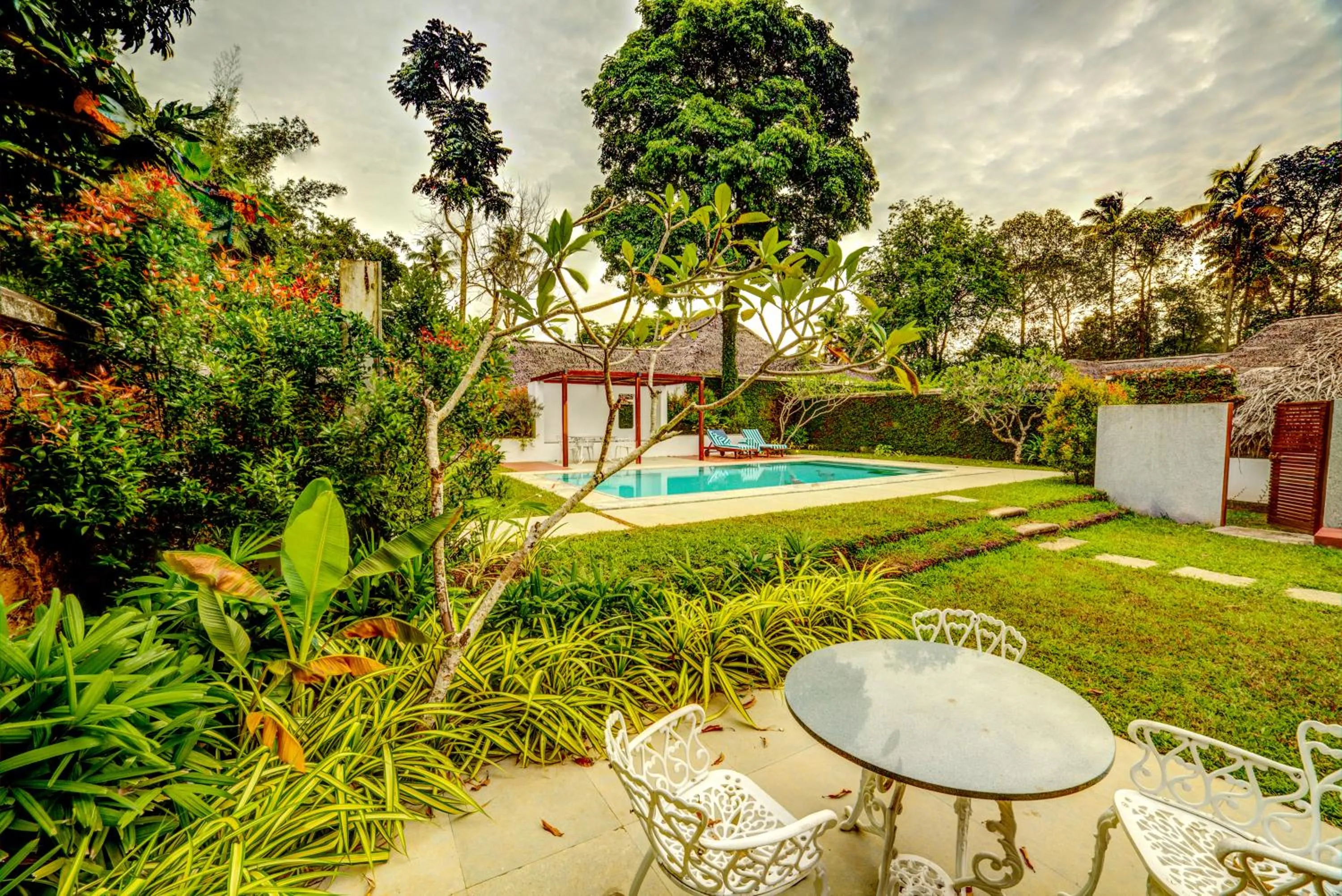 Deluxe Garden Villa with Private Pool in Marari Beach Resort Alleppey - A CGH Earth Experience
