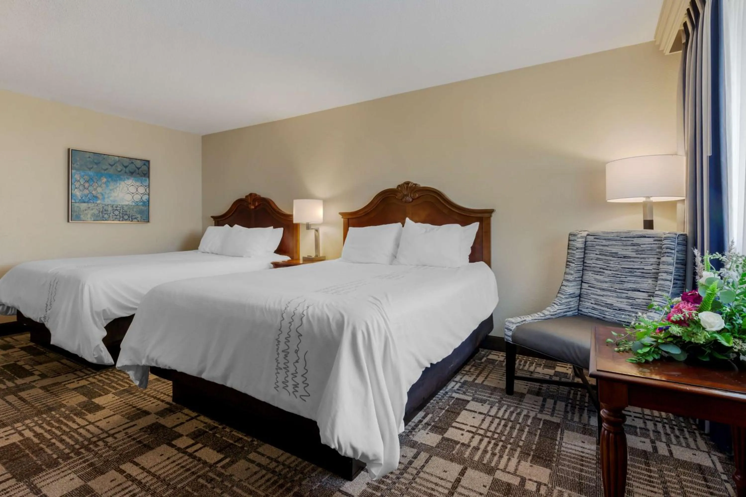 Queen Room with Two Queen Beds and Kitchenette in Best Western Plus Dubuque Hotel and Conference Center