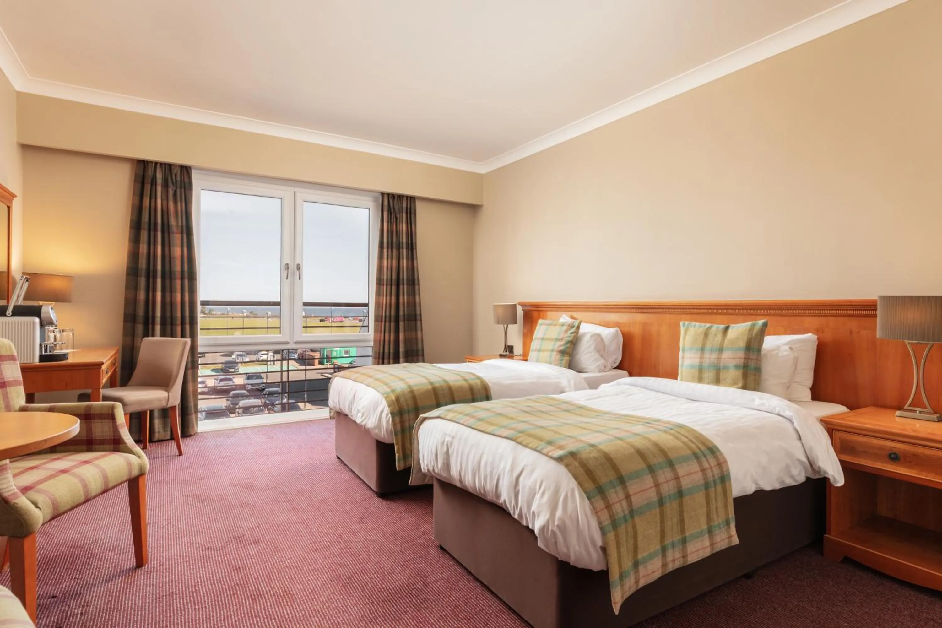 Standard Twin Room in Carnoustie Golf Hotel 'A Bespoke Hotel’