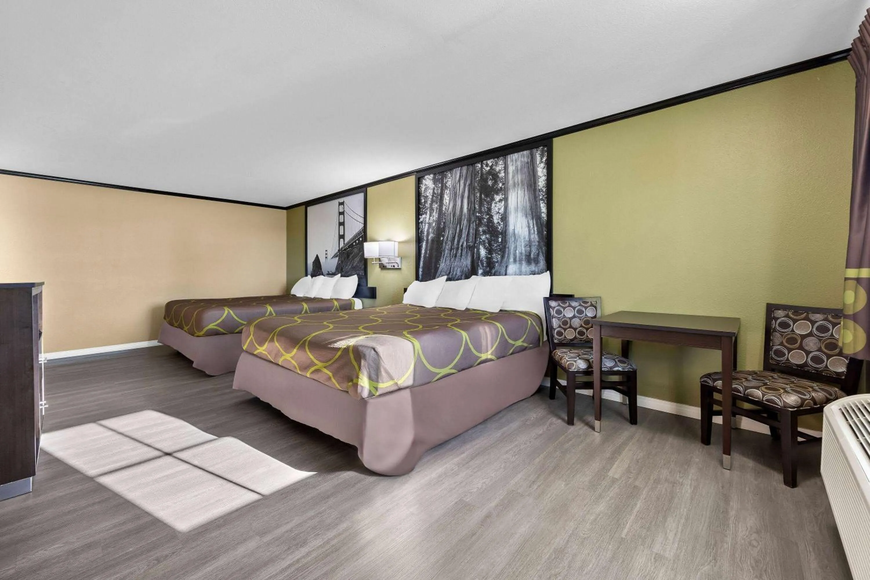 Business King Room with Two King Bed - Non-Smoking in Super 8 by Wyndham Crescent City