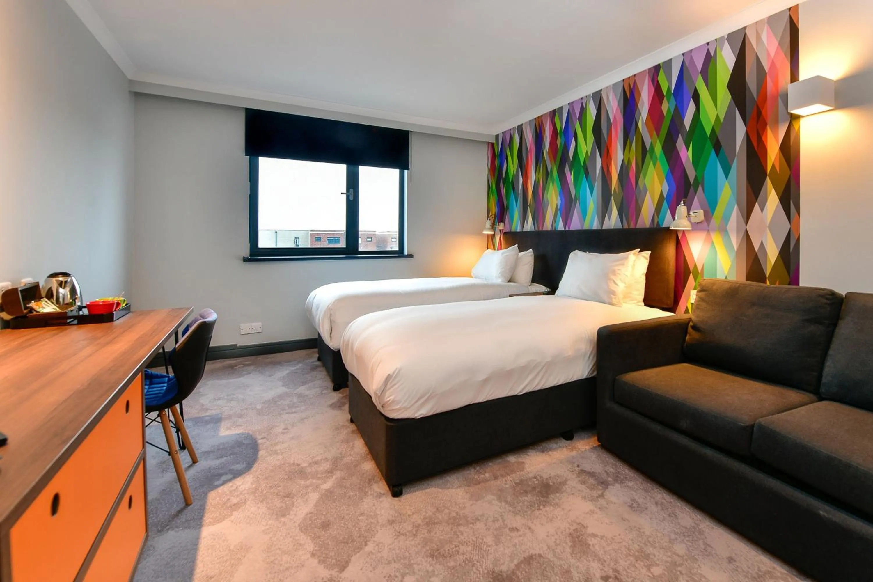 Twin Room in Village Hotel Swansea