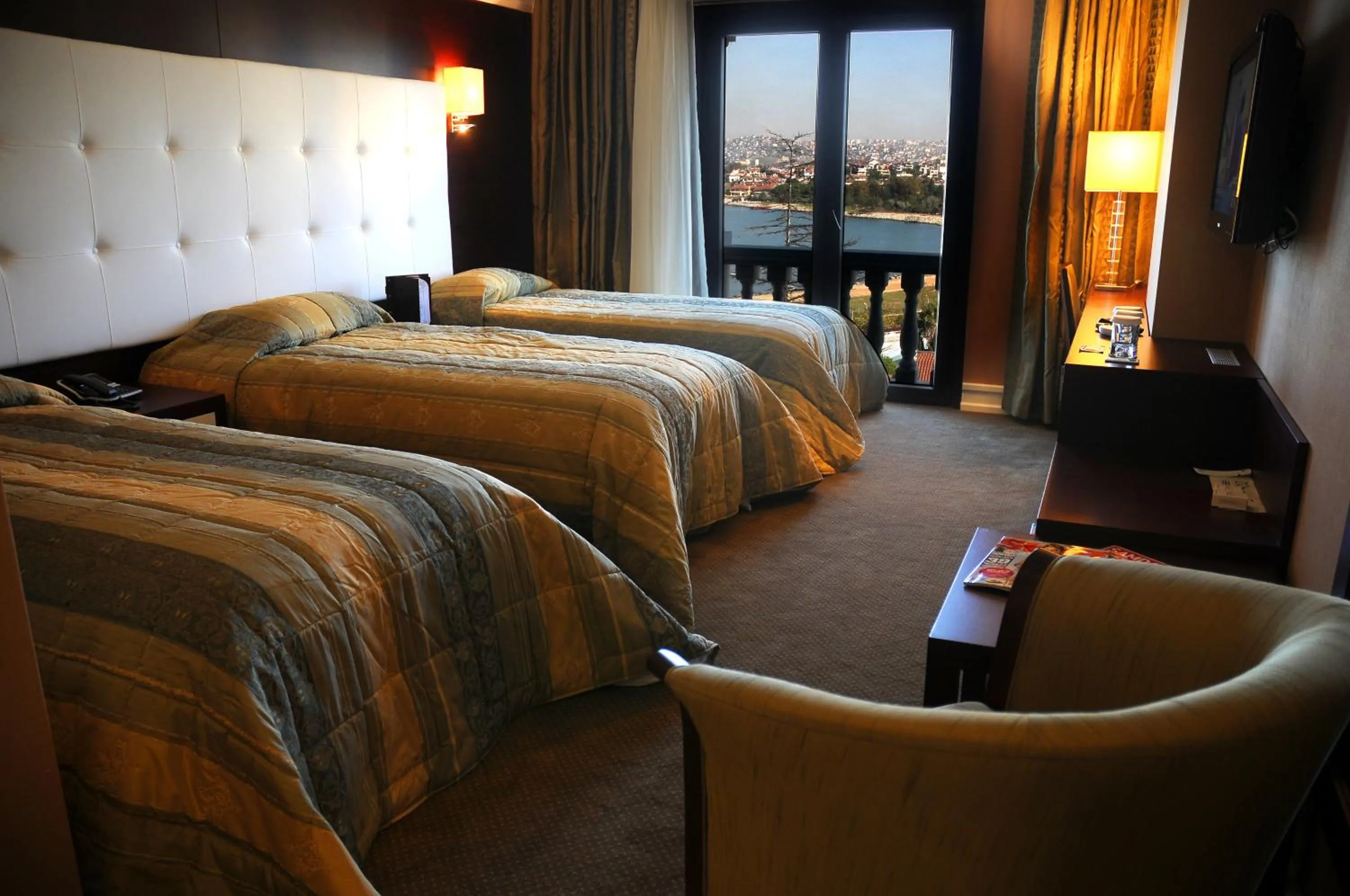 Superior Triple Room with Sea View in Paradise Island Hotel