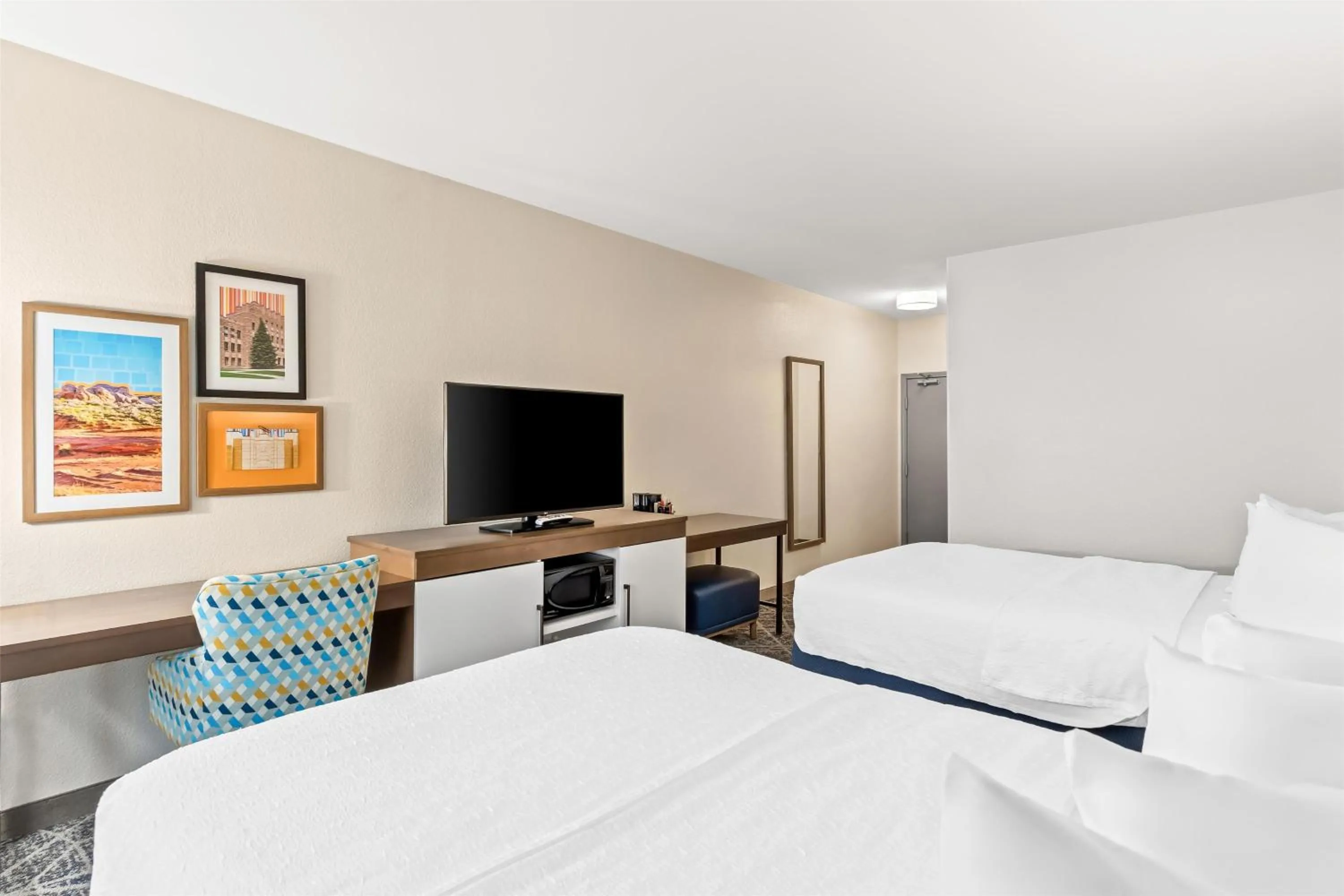 Room with Two Queen Beds - Non-Smoking in Hampton Inn Laramie