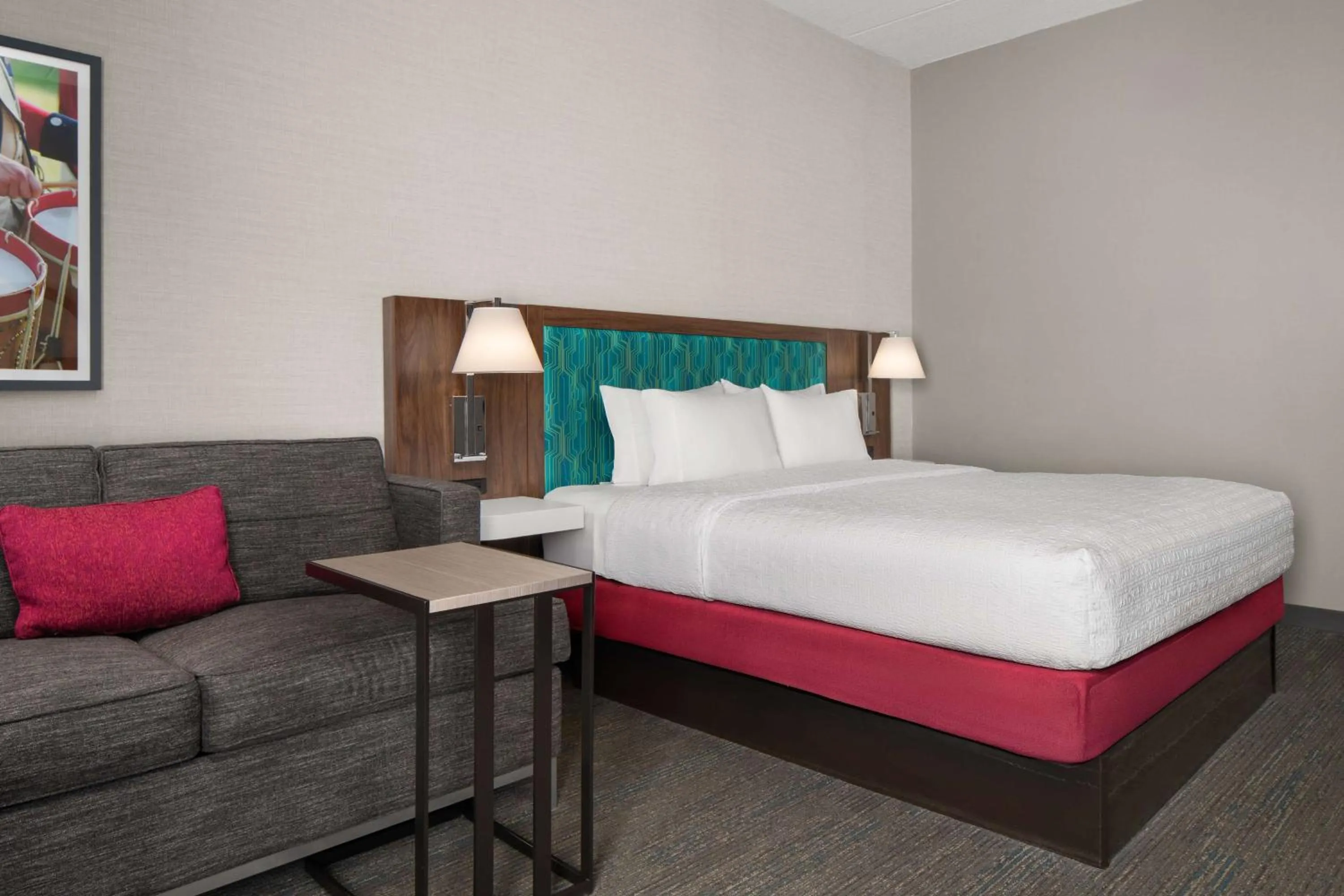 King Room in Hampton Inn Sturbridge