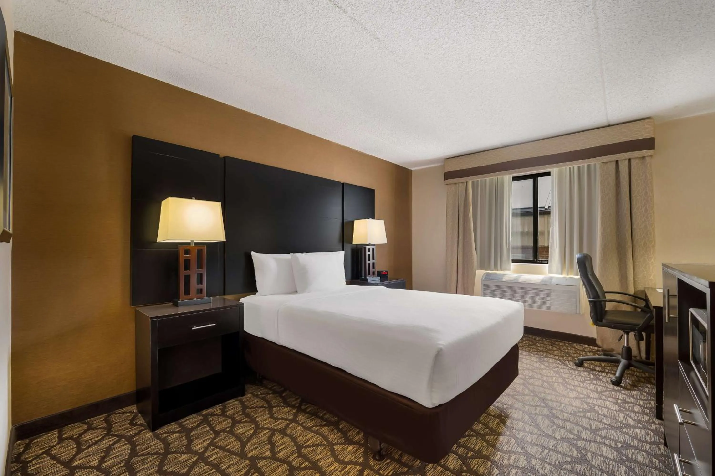 Double Room with Mobility Accessible Tub in Best Western Detroit Livonia