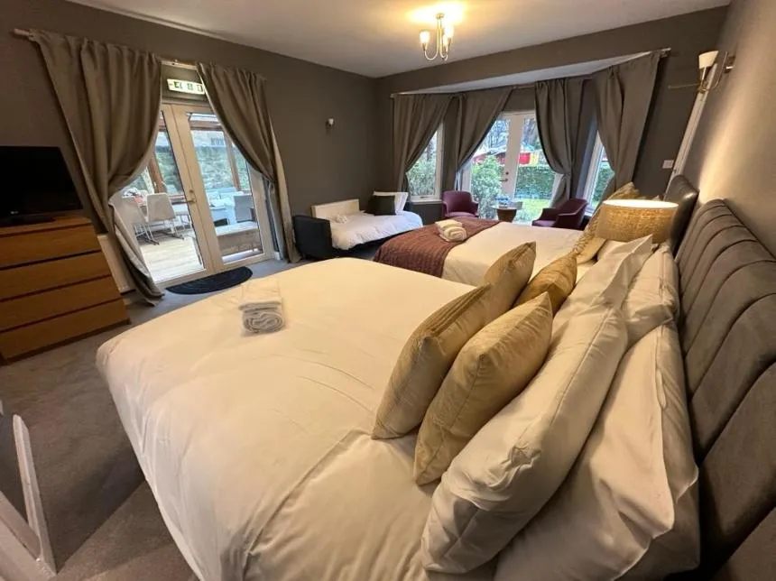 Family Room with Garden View in Kildonan Lodge Hotel