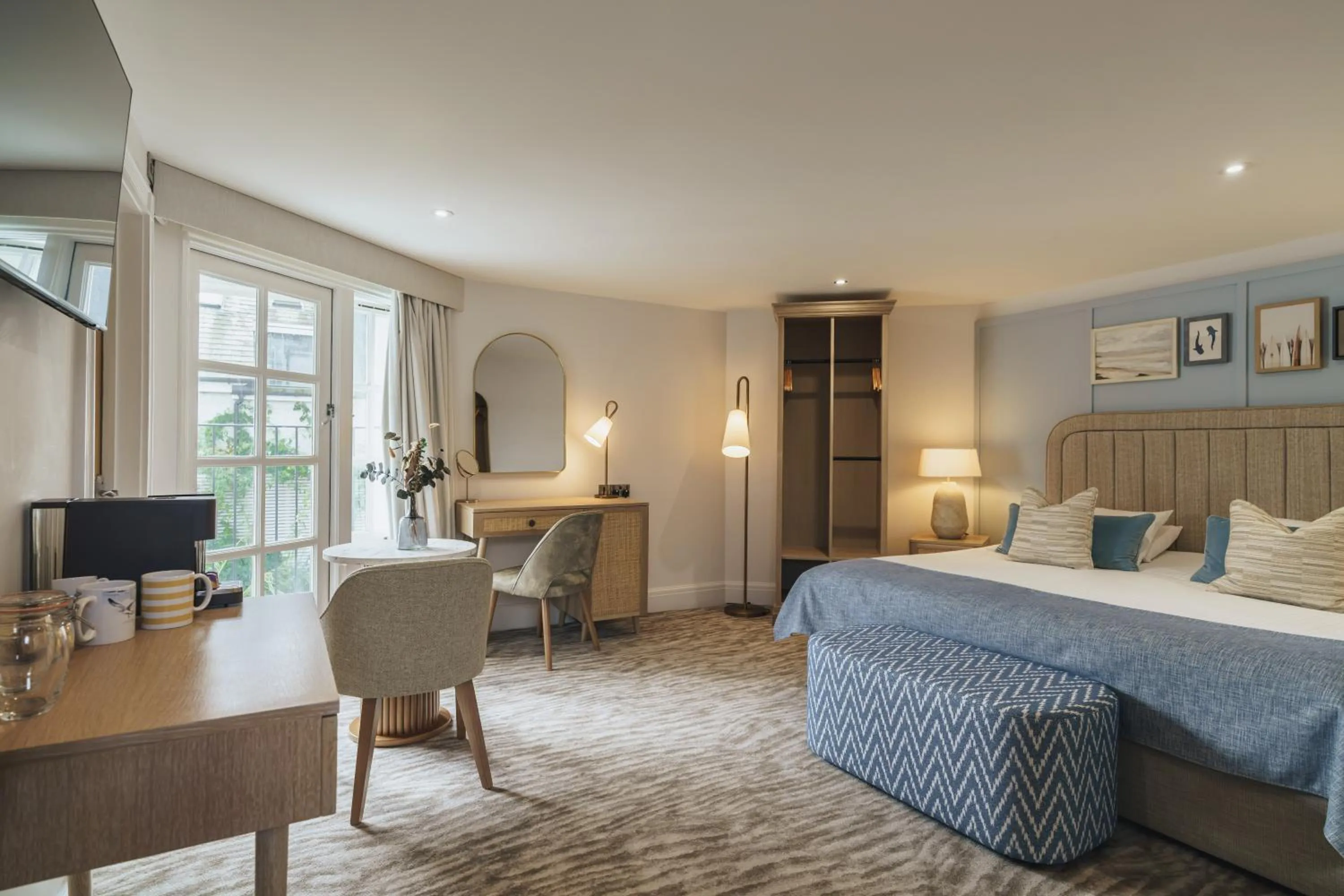 Deluxe Room - River View in The Old Quay House Hotel