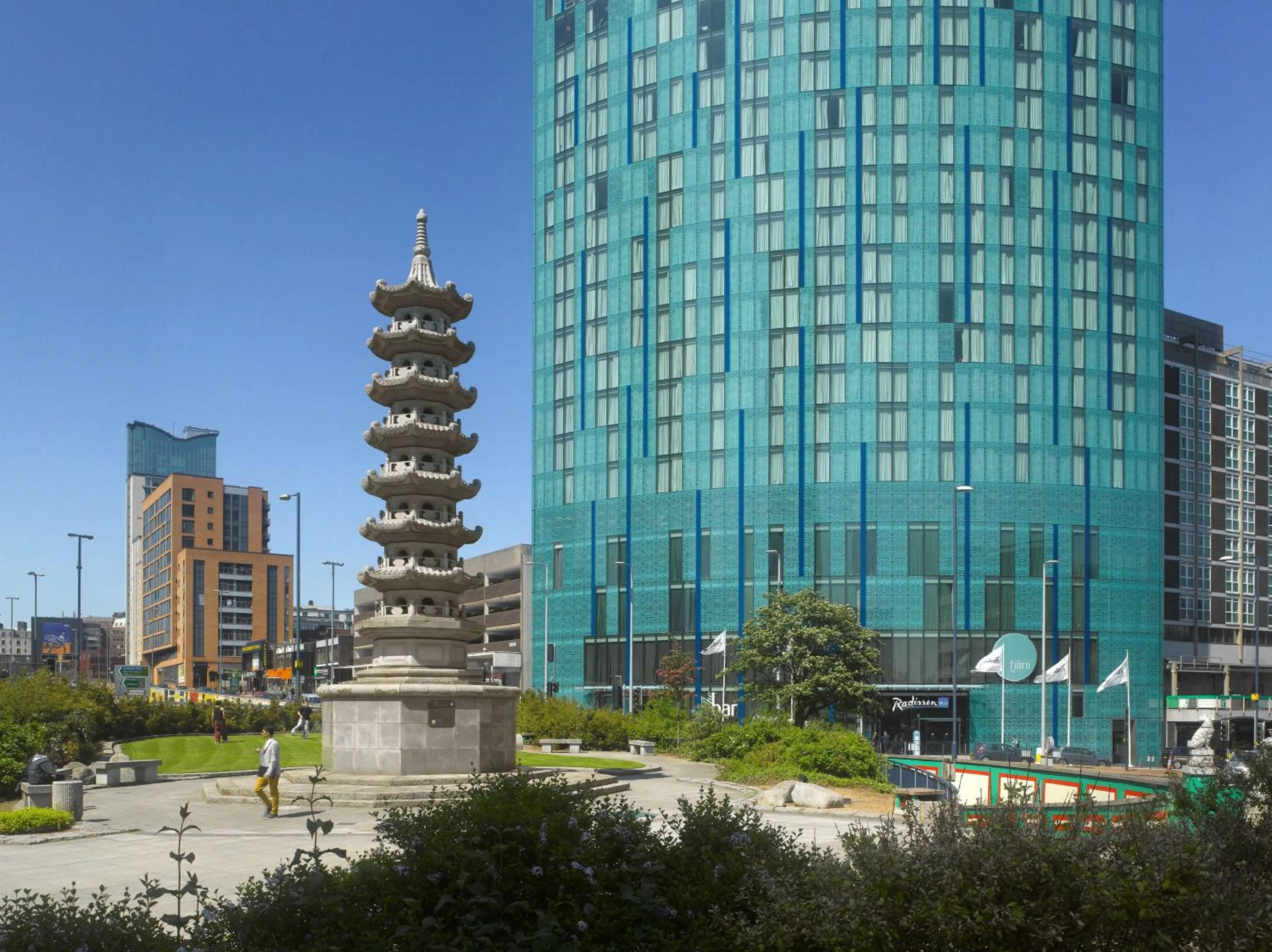 Property building in Radisson Blu Hotel, Birmingham