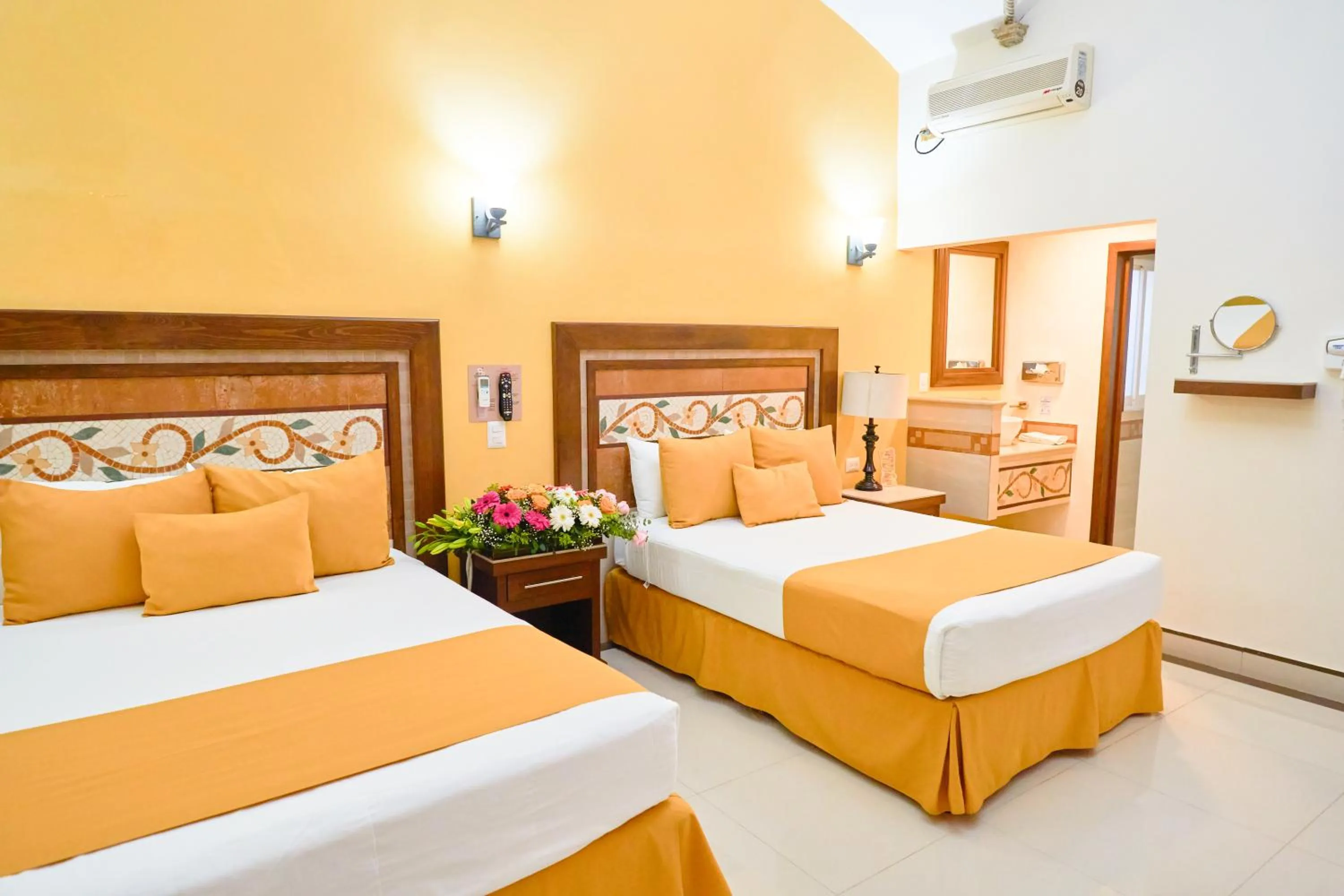 Triple Room in Centro Hotel Villa las Margaritas