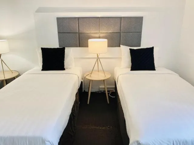 Family Room with Patio in Greenmount Beach House