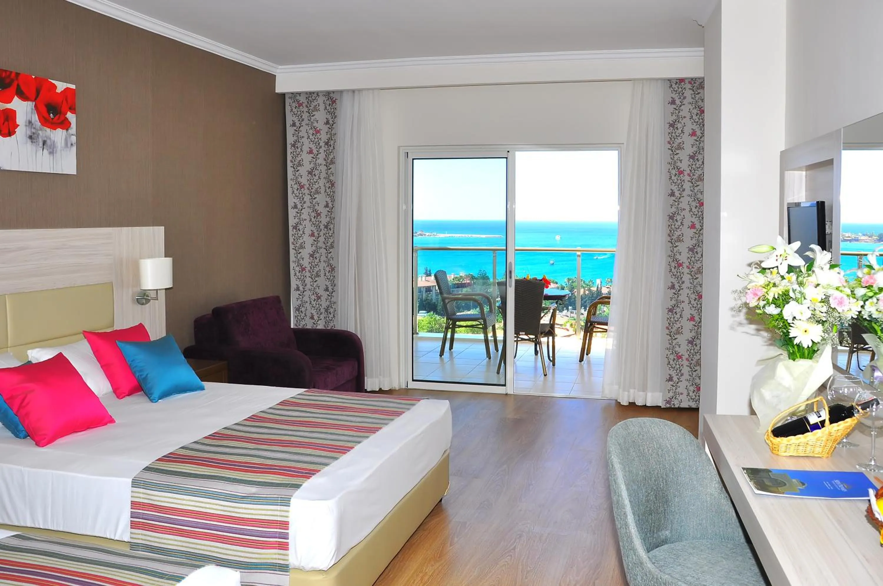 Standard Double Room with Sea View in Side Prenses Resort Hotel & Spa