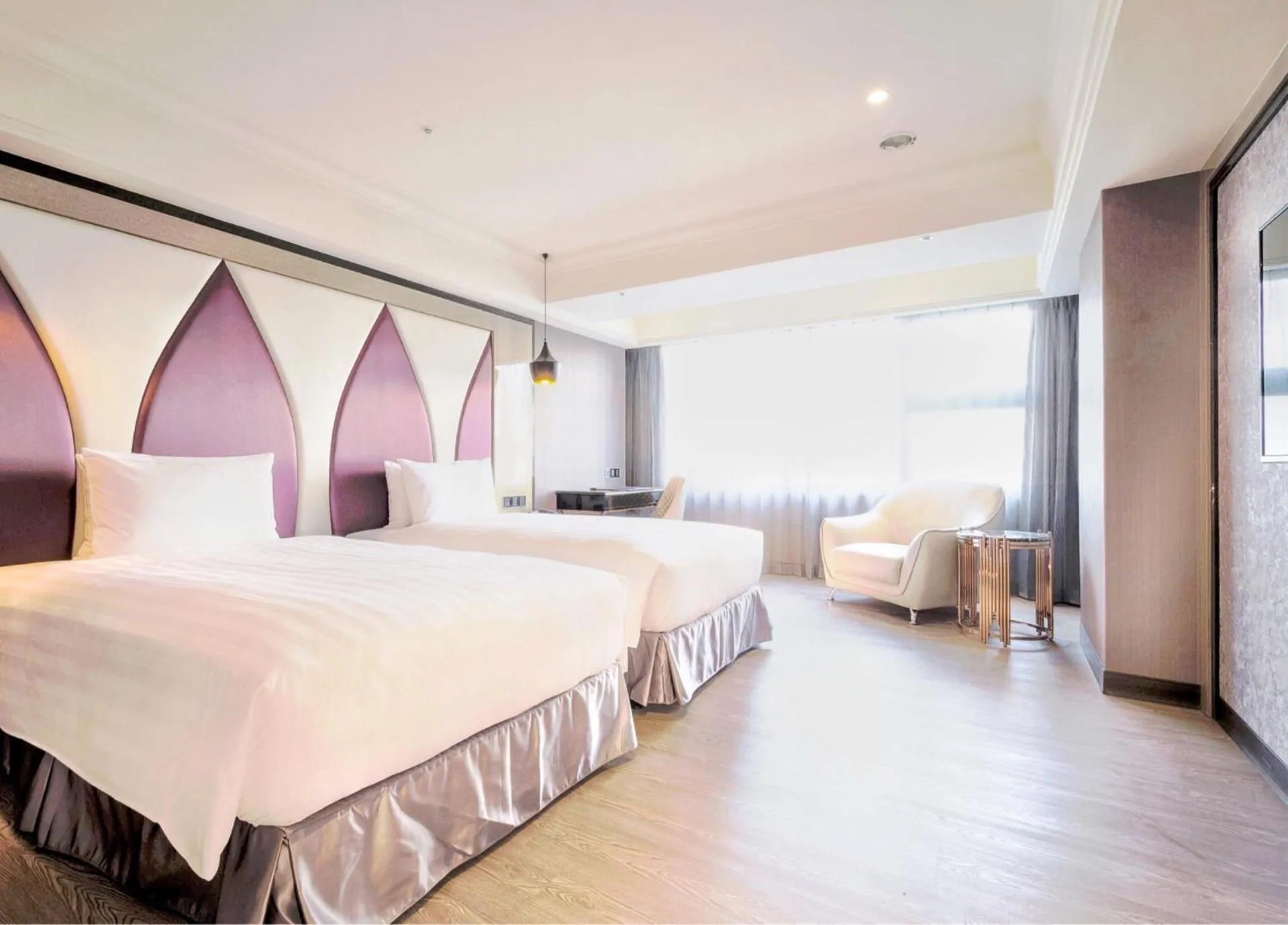 Classic Twin Room in Sun Hao Hotel Taichung