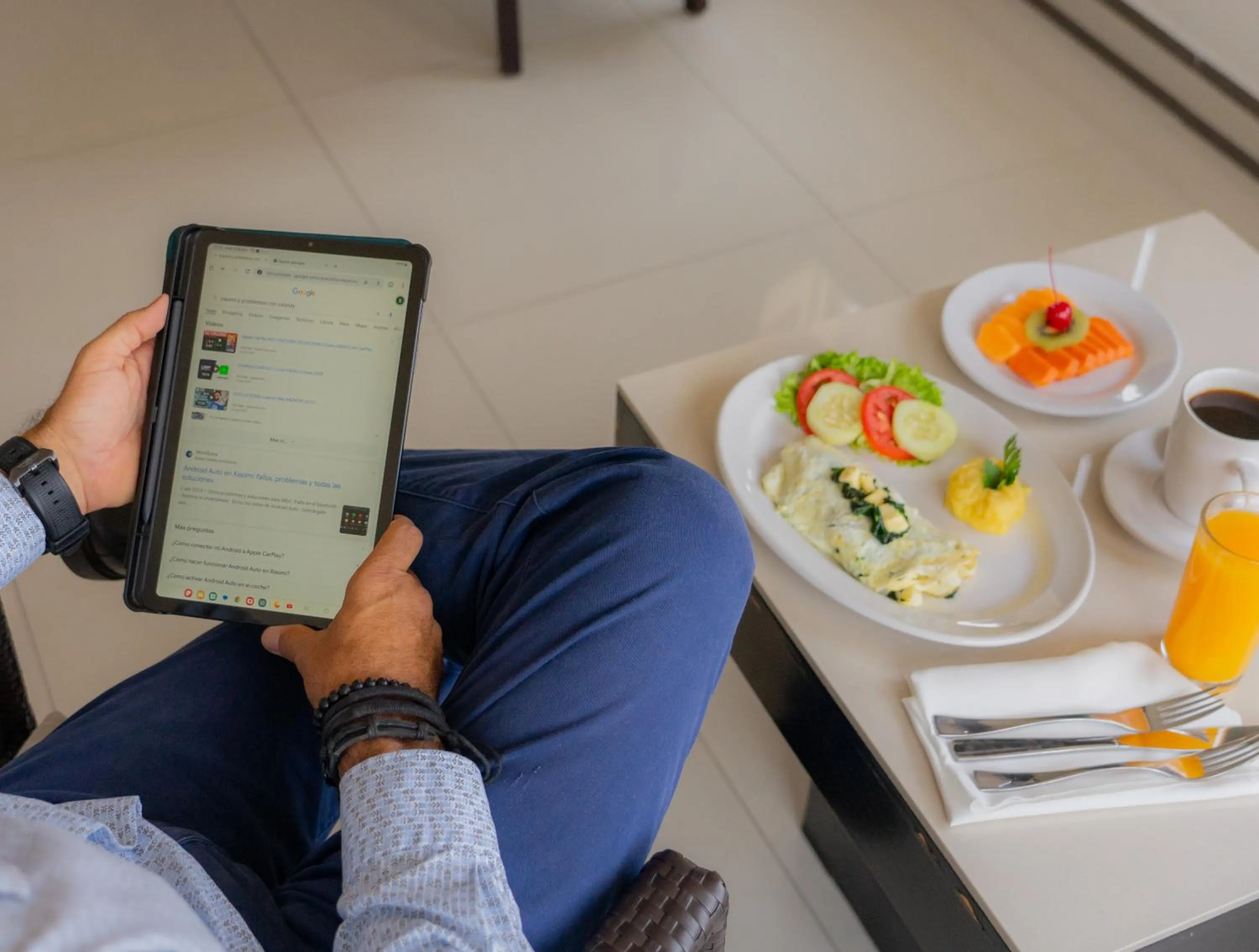 Twin Room in Villa Las Margaritas Caxa