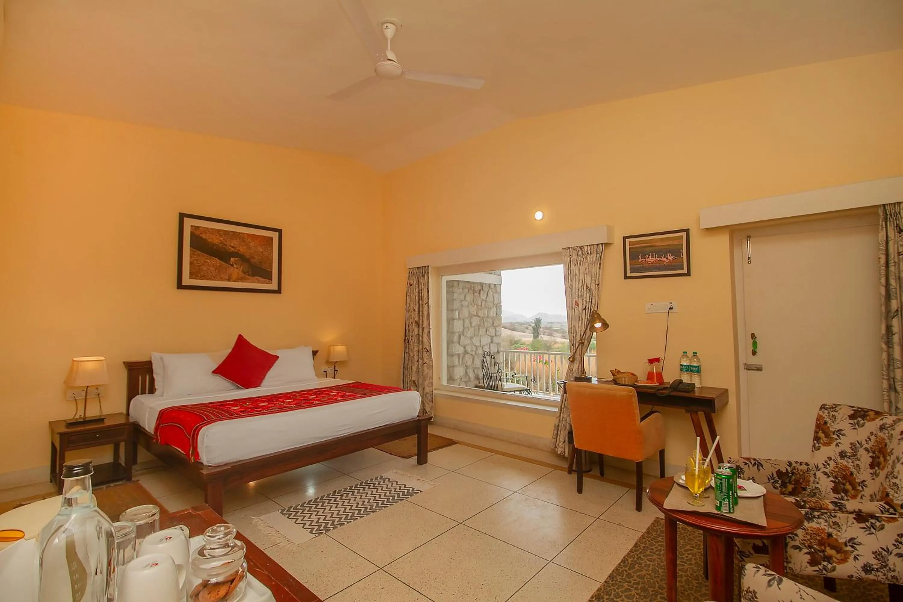 Paradise View with Balcony  - Free Bicycle Rides and Evening Tea - Coffee with Cookies in Amritara Jawai Resort