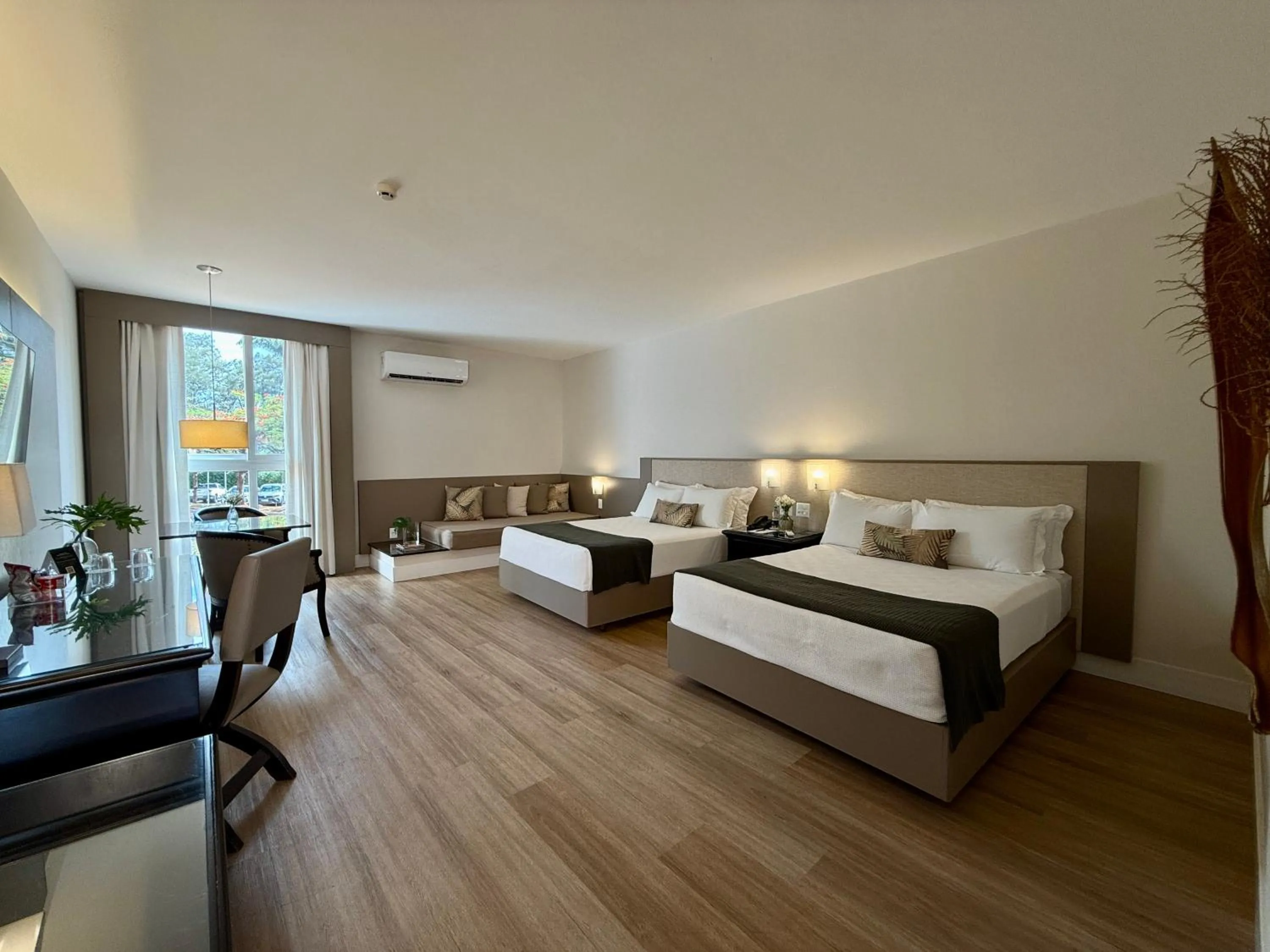 Deluxe Room with 2 Double Beds - single occupancy in Hotel JP Ribeirão Preto Resort & Convenções by Nacional Inn