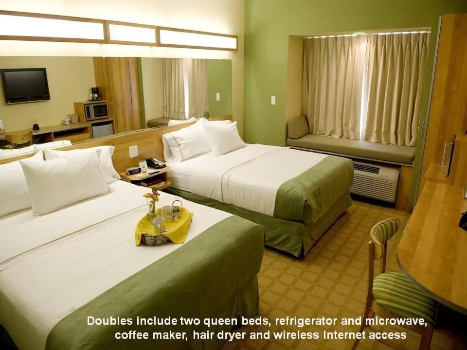 Queen Room with Two Queen Beds - Disability Access/Non-Smoking in Microtel Inn & Suites by Wyndham Saraland