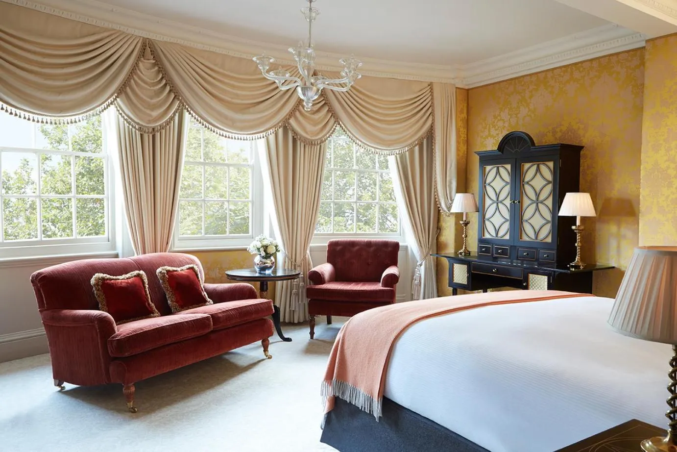 Deluxe Double or Twin Room with Garden View in The Goring
