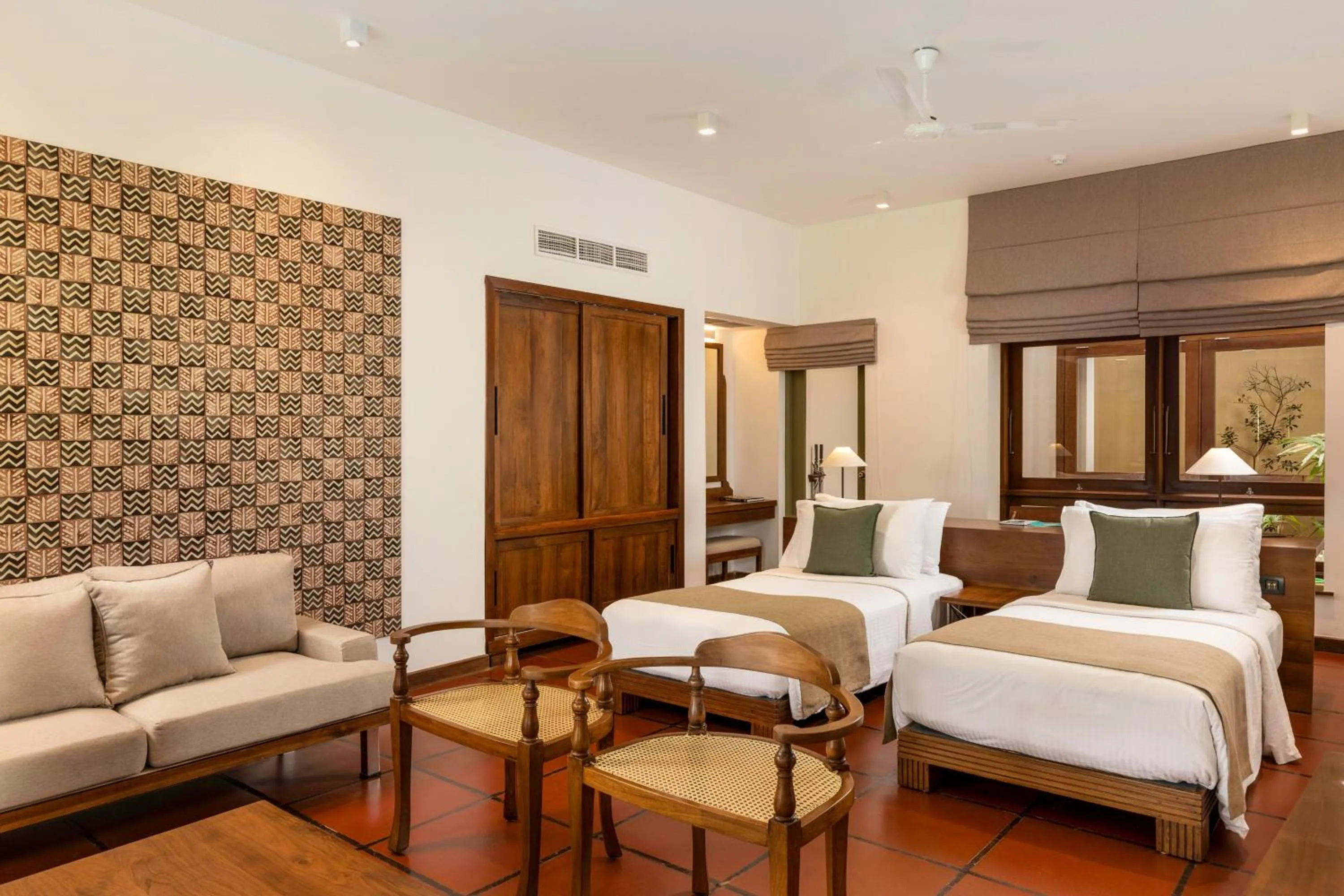 Luxury Twin Room with Terrace in Jetwing Lagoon Wellness, A Luxury Reserve - Adults Only