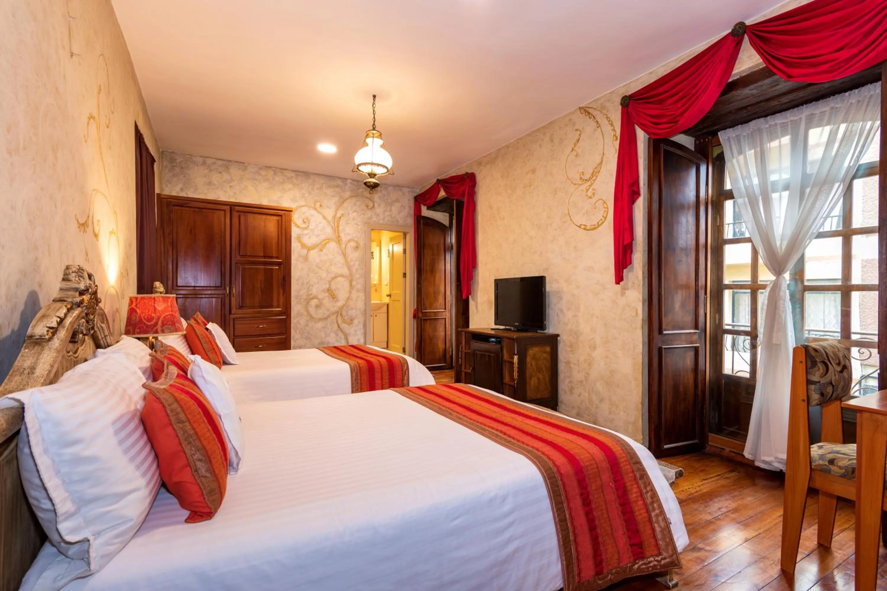 Twin Room with Balcony in Hotel Boutique Los Balcones