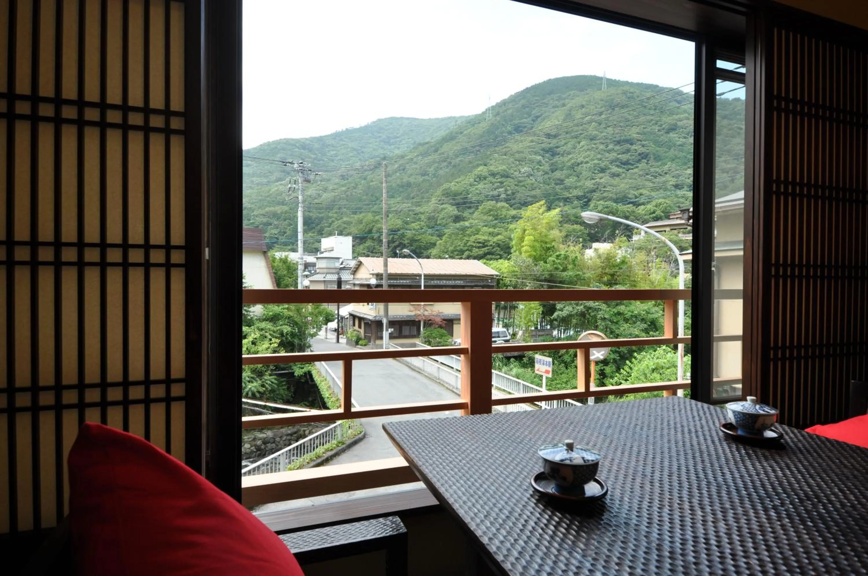 Japanese-Style Deluxe Room with River View with Public Onsen - Non-smoking in Hakone Onsen Ryokan Yaeikan