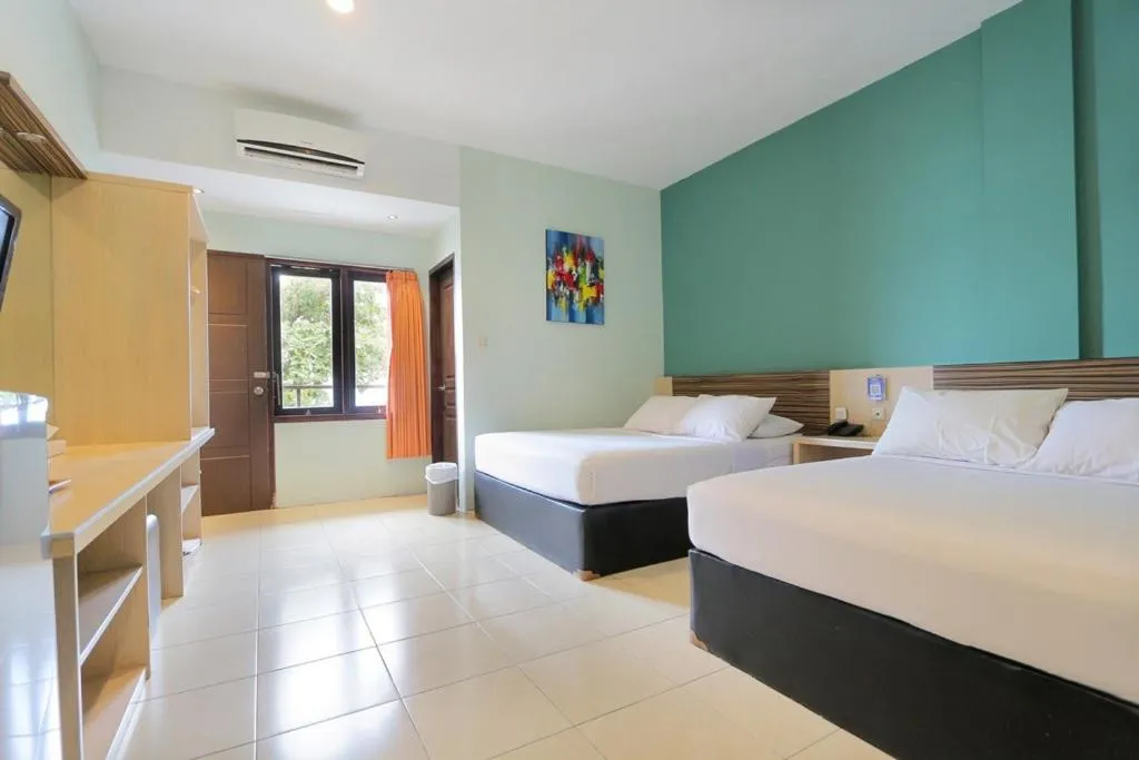 Family Room with Sea View in Sun In Pangandaran Hotel