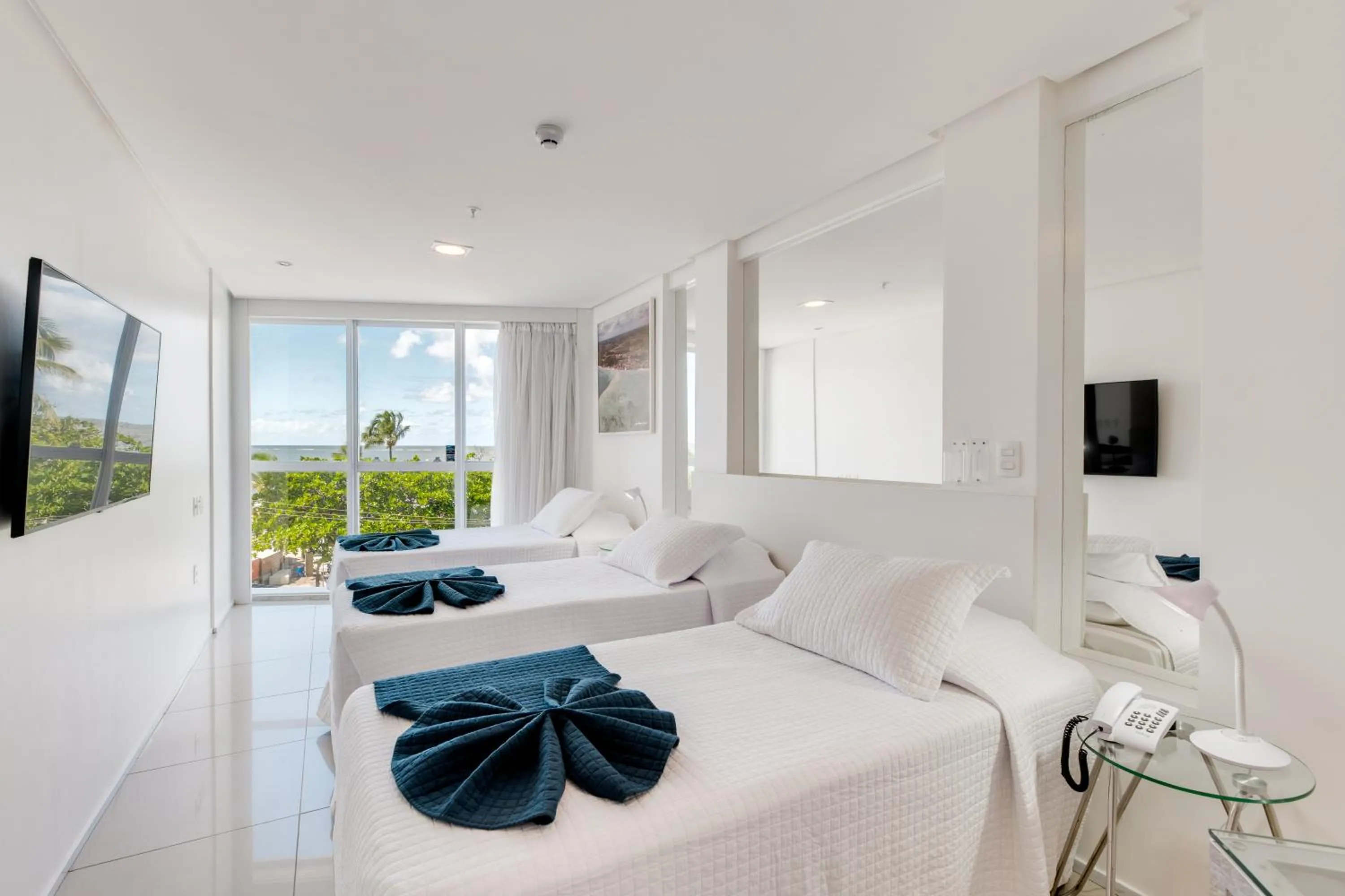 Triple Room with City View in Hotel Brisa Praia Pajuçara