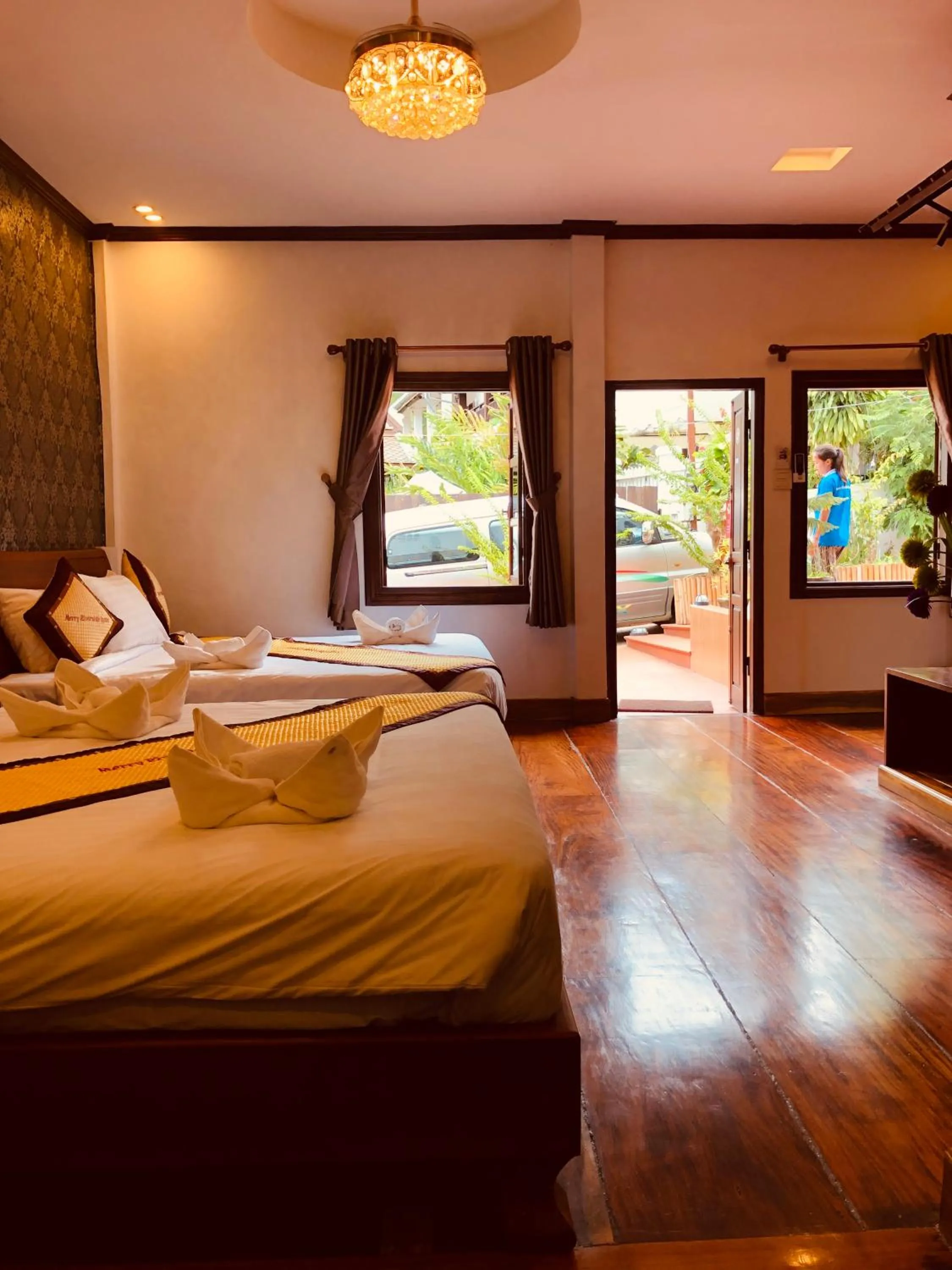 Family Room with Terrace in Merry Riverside Hotel