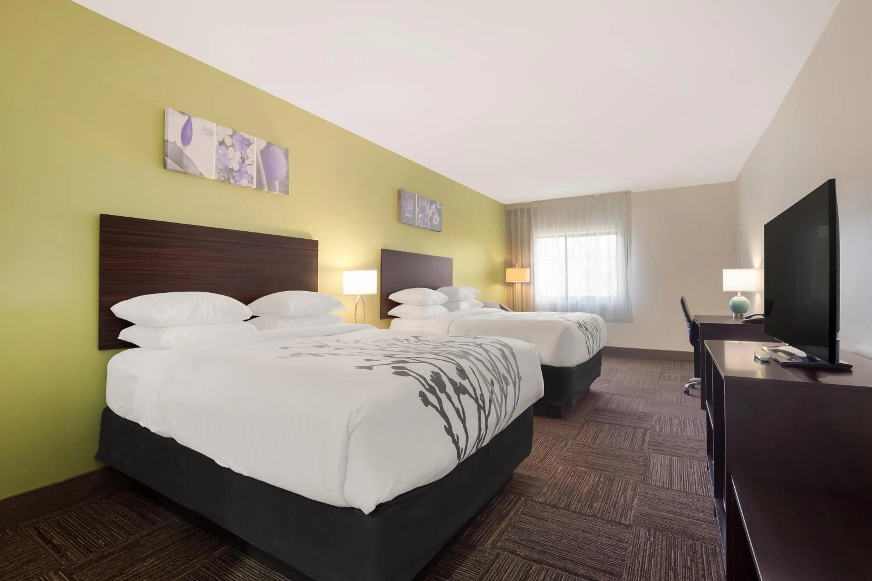 Standard Queen Room with Two Queen Beds - Non Smoking  in Sleep Inn & Suites North Mobile Saraland