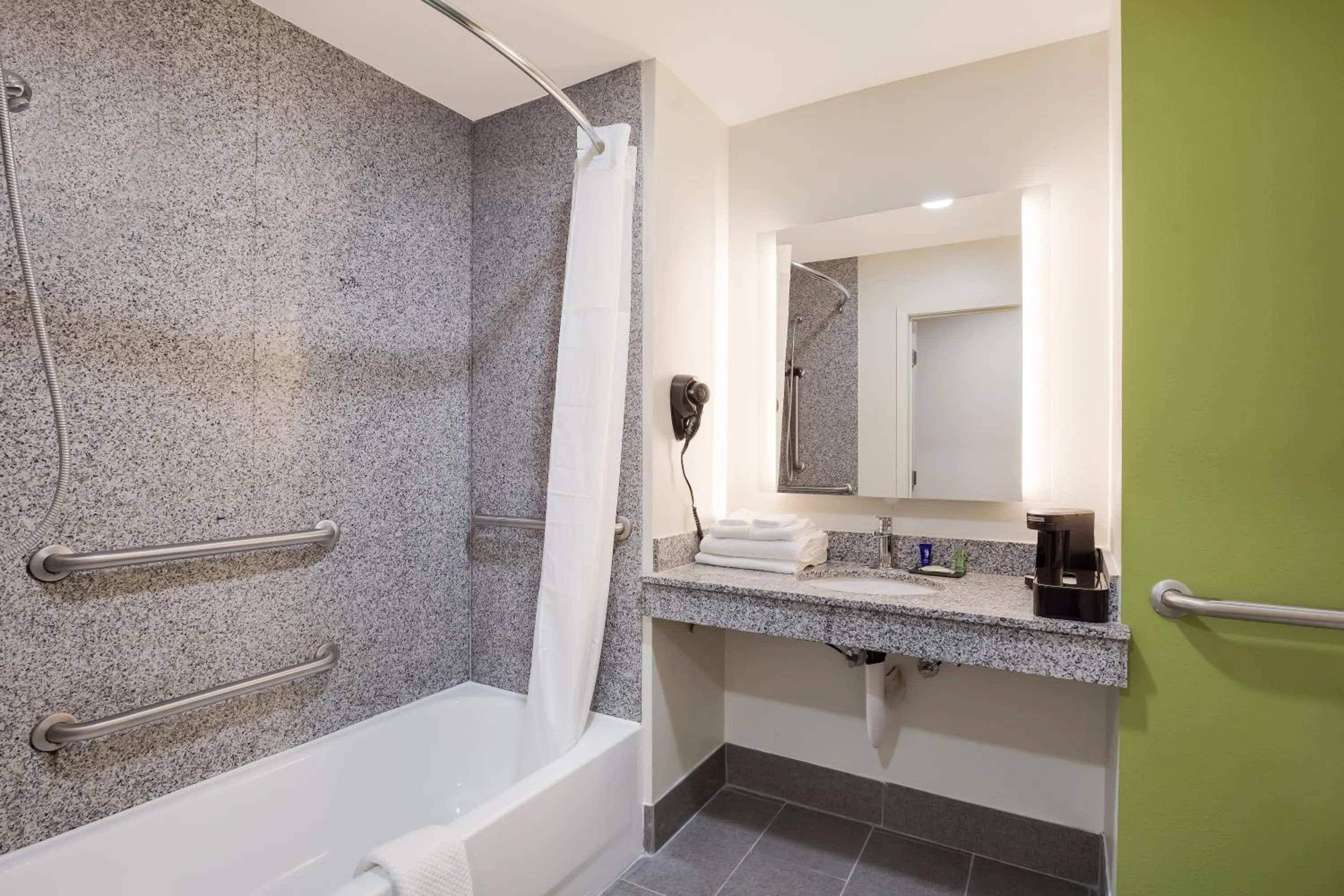 Superior Efficiency Double Room with Two Double Beds - Accessible/Non Smoking in Sleep Inn & Suites North Mobile Saraland