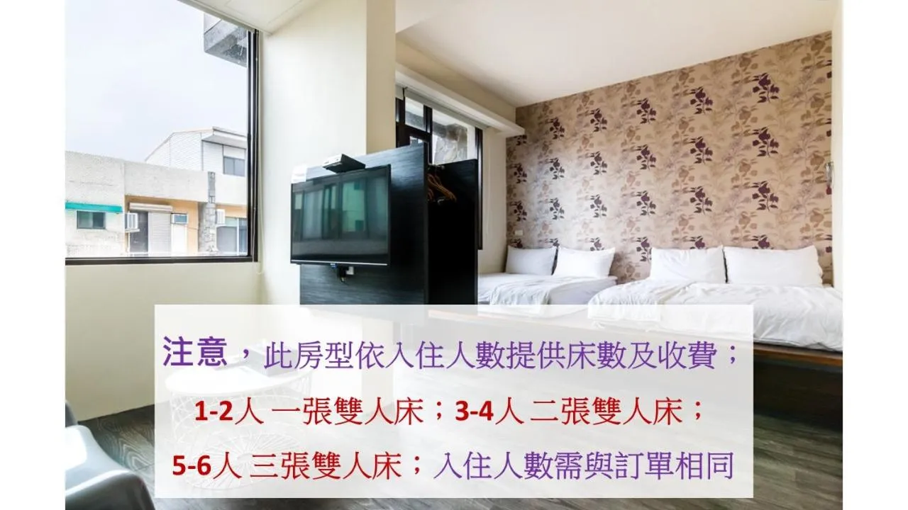 Superior Quadruple Room With Balcony in BoBo's Homestay