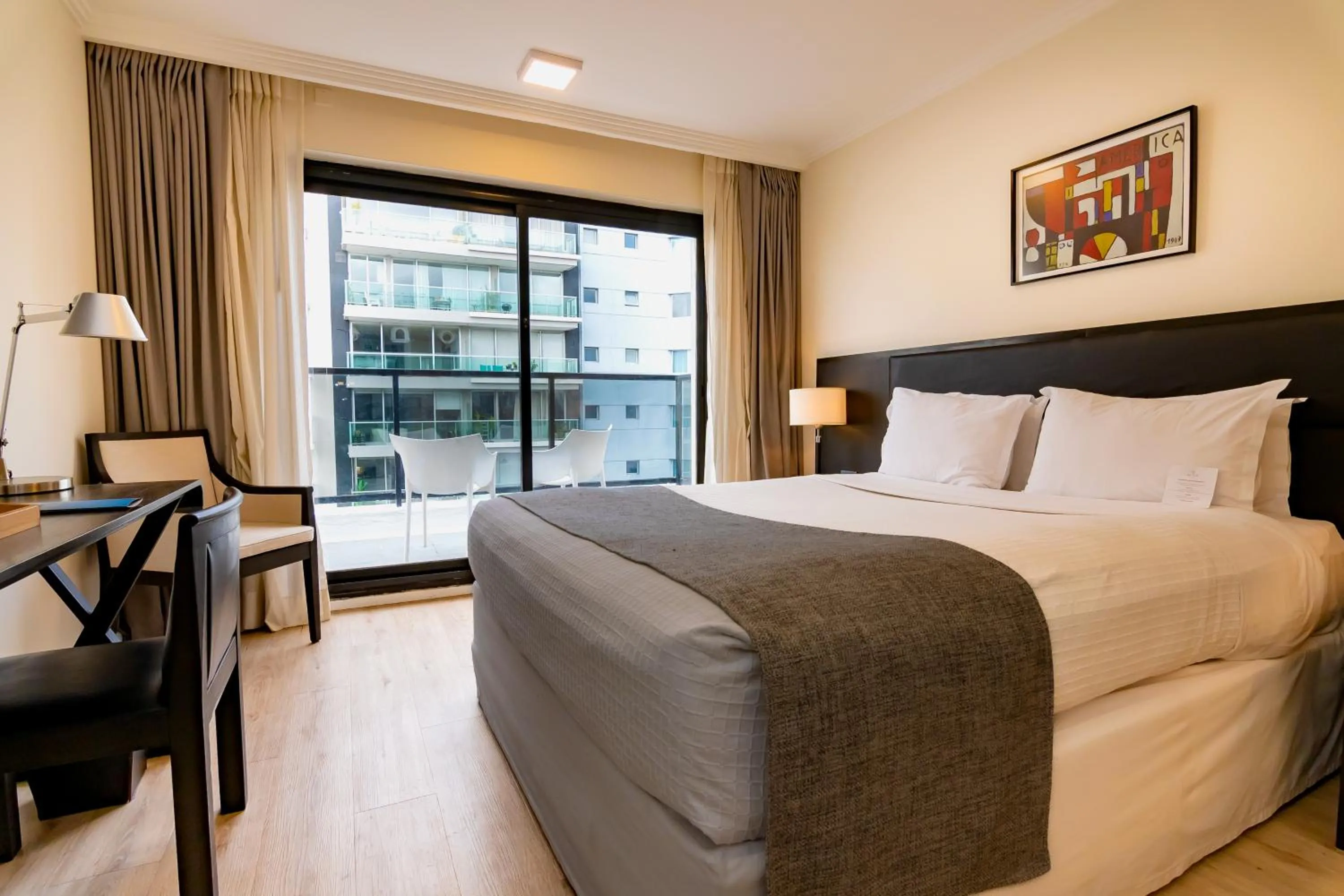 Double Room with Balcony in After Hotel Montevideo