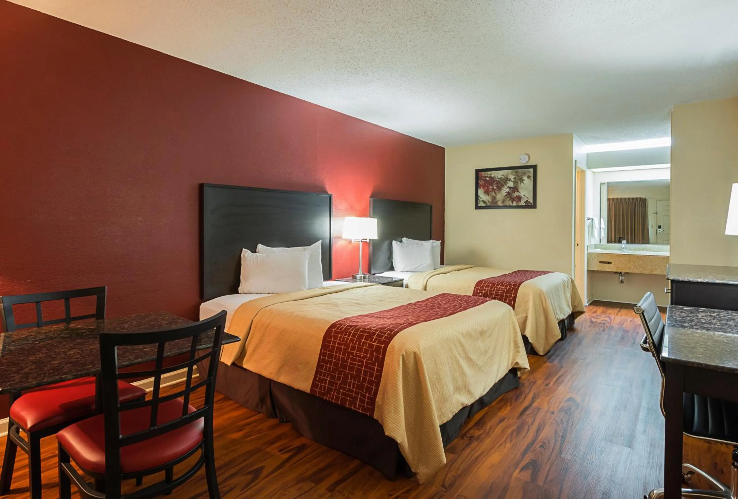 Superior Room with Two Queen Beds Non-Smoking in Red Roof Inn & Suites Scottsboro
