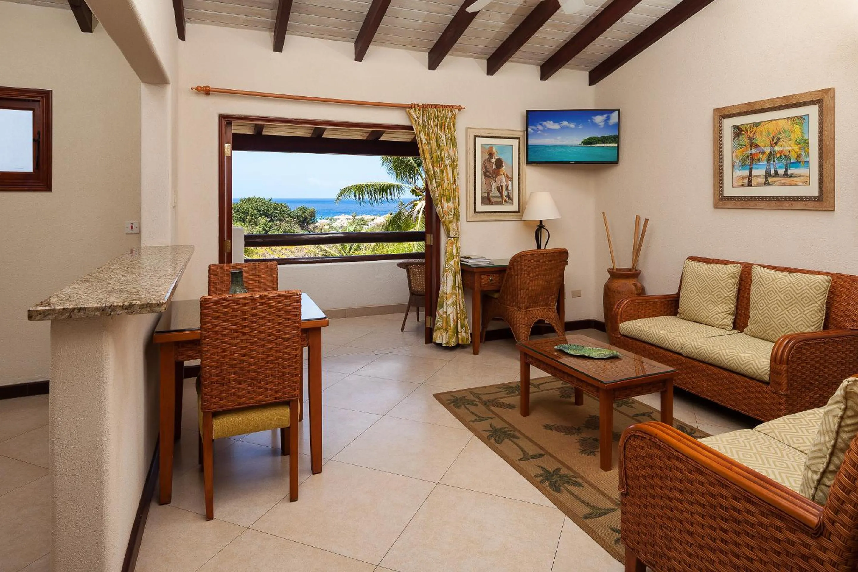 Suite with Ocean View - single occupancy in Sugar Cane Club Hotel & Spa