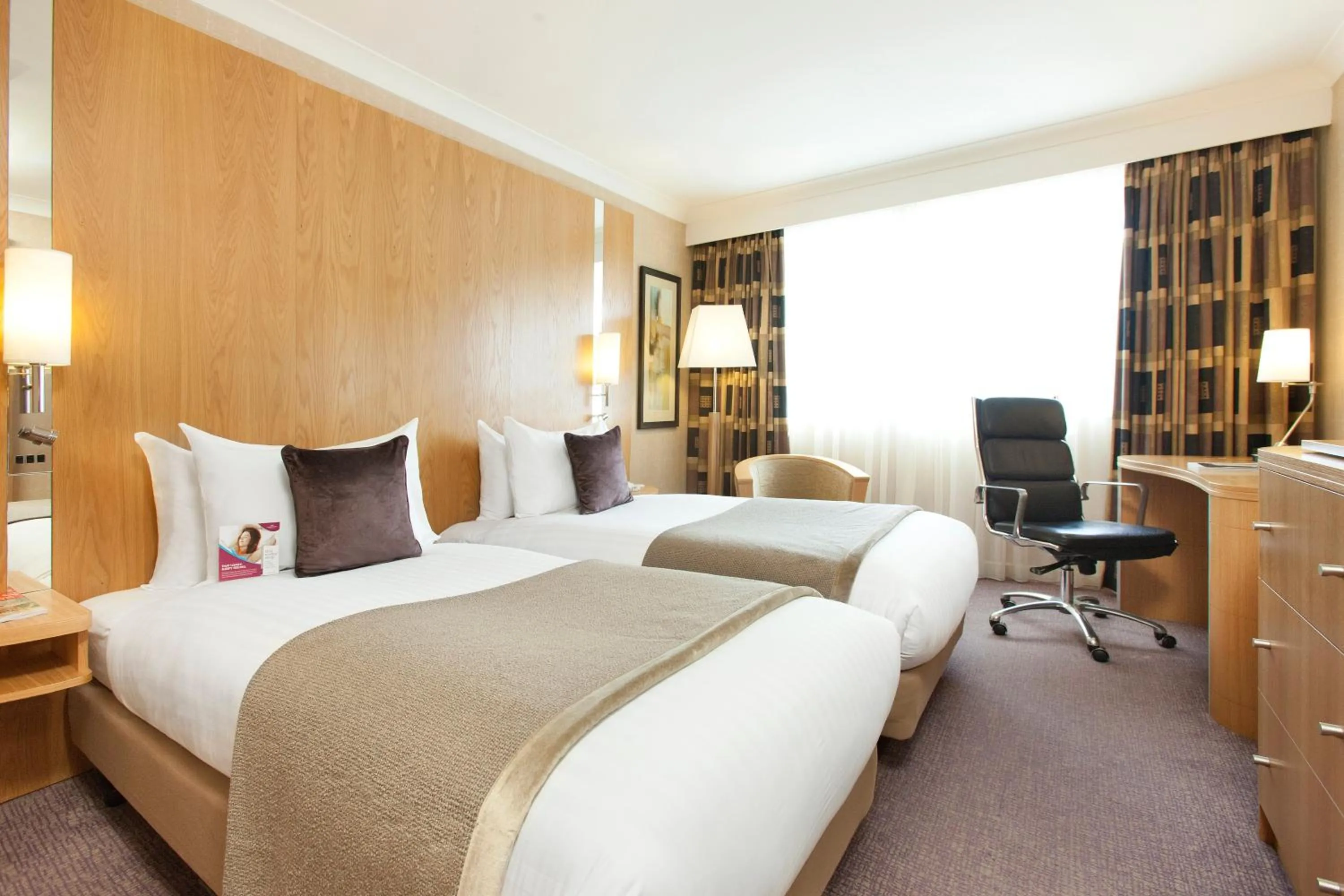 Twin Room in Crowne Plaza Reading