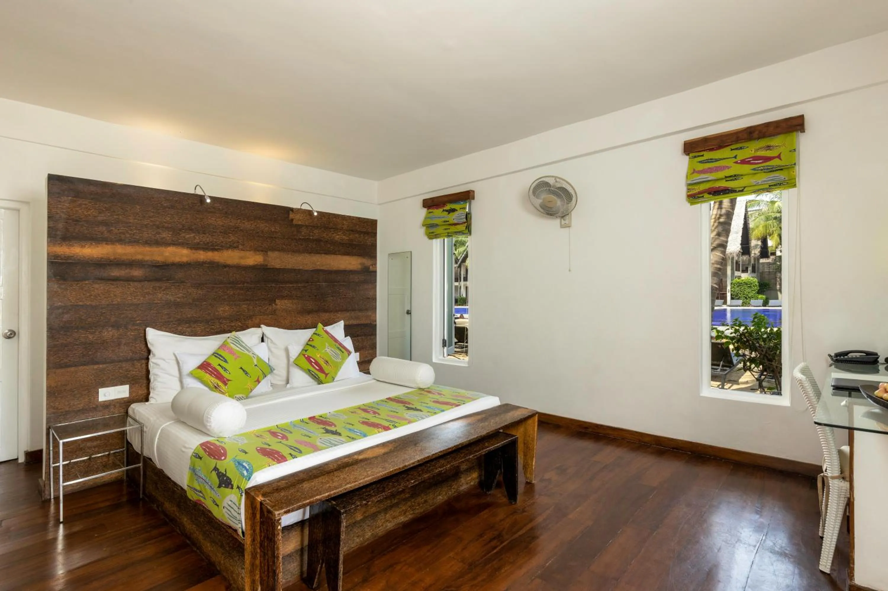 Deluxe Room with Pool View with Early Check-in / Late Check-out on availability, 10% discount on Additional Food & Beverage and 10% discount on Spa Treatments - single occupancy in Maalu Maalu Resort & Spa - Thema Collection