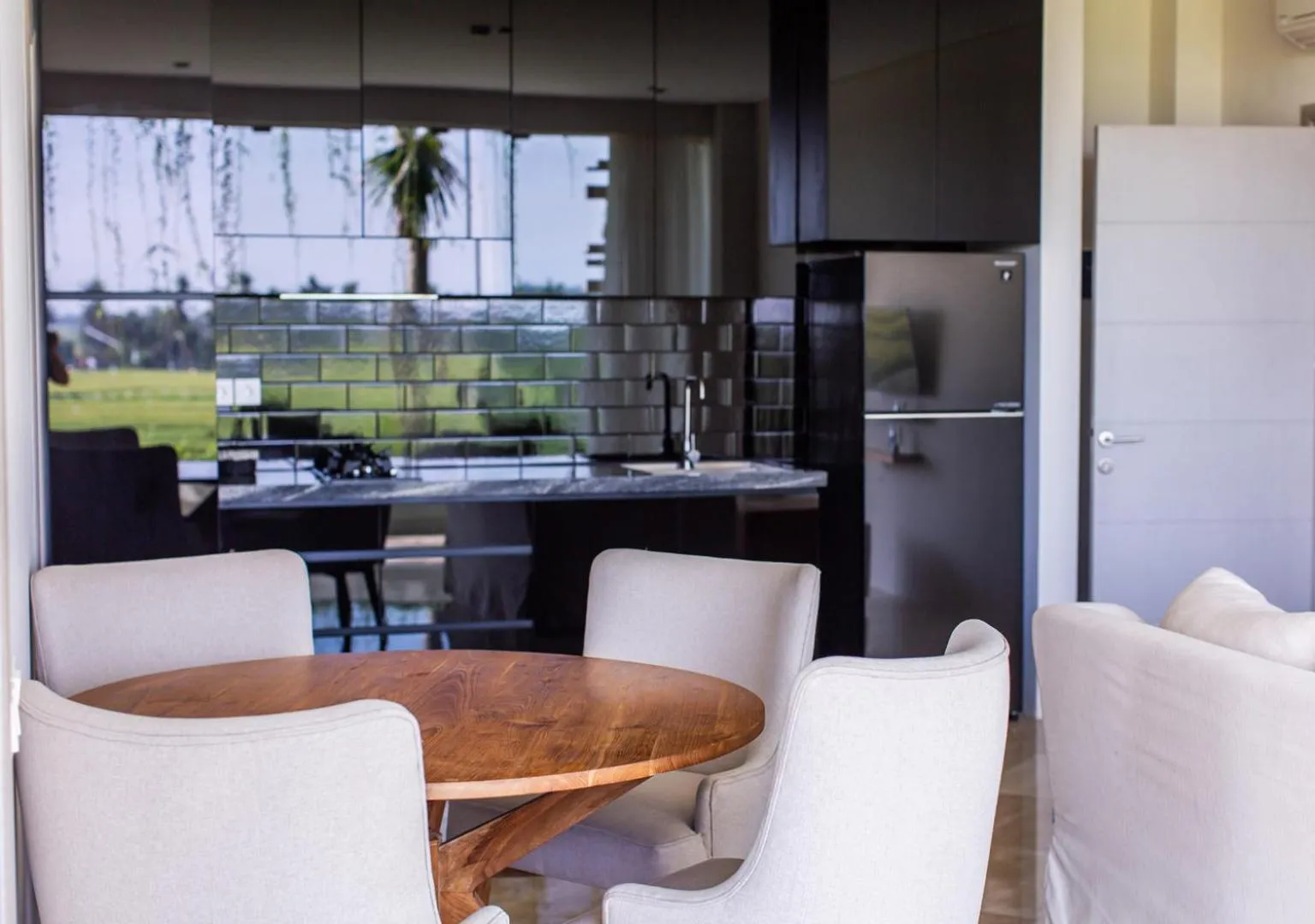 1.5 bedroom  with Rice Field & Volcano View (3 Guests ) in The Double View Mansions Bali