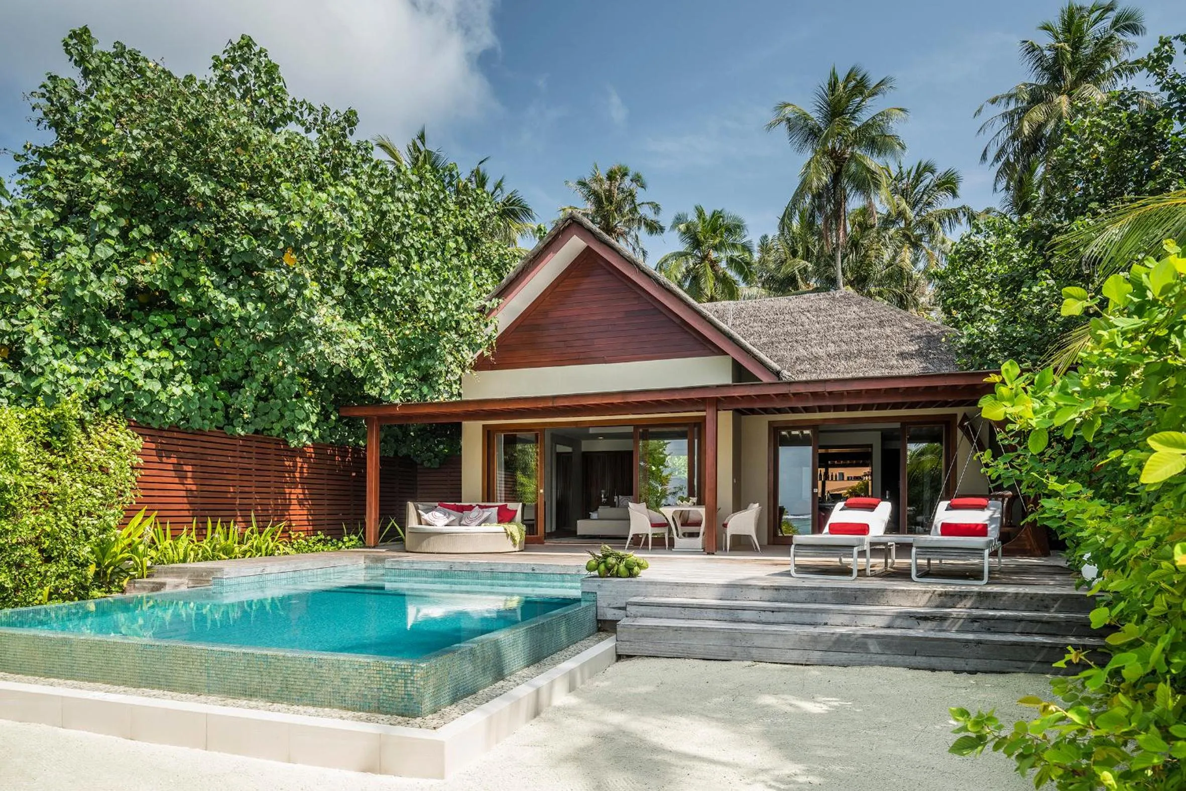 Family Beach Pool Villa in Niyama Private Islands Maldives