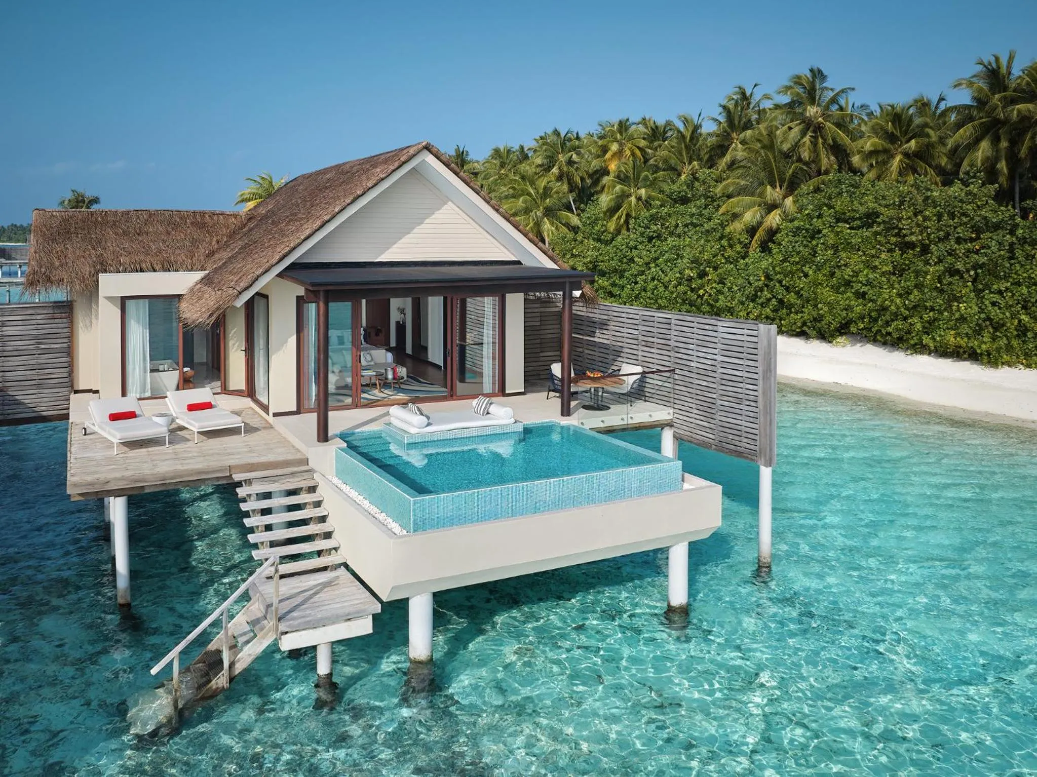 Over Water Pool Villa in Niyama Private Islands Maldives