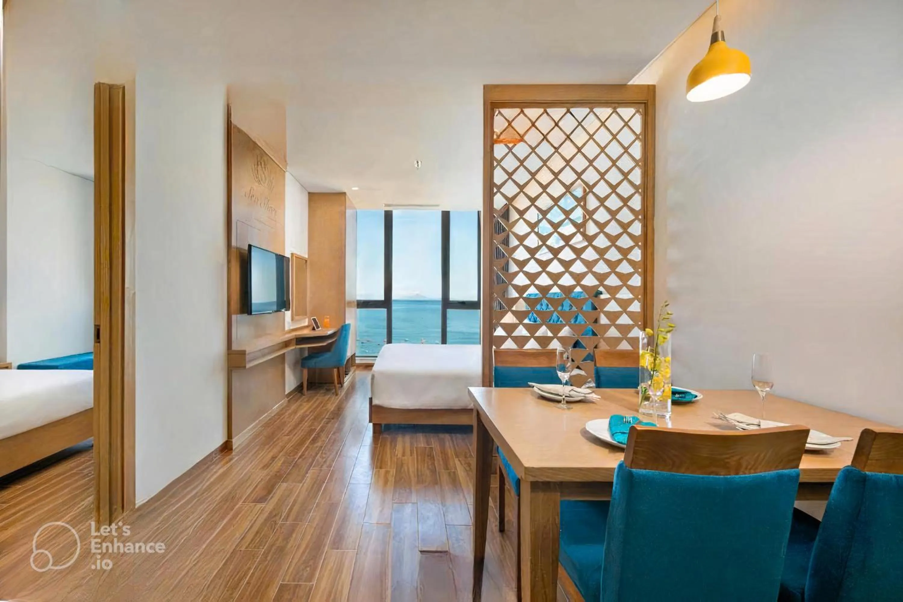 Two-Bedroom Apartment with Ocean View in Seashore Hotel & Apartment