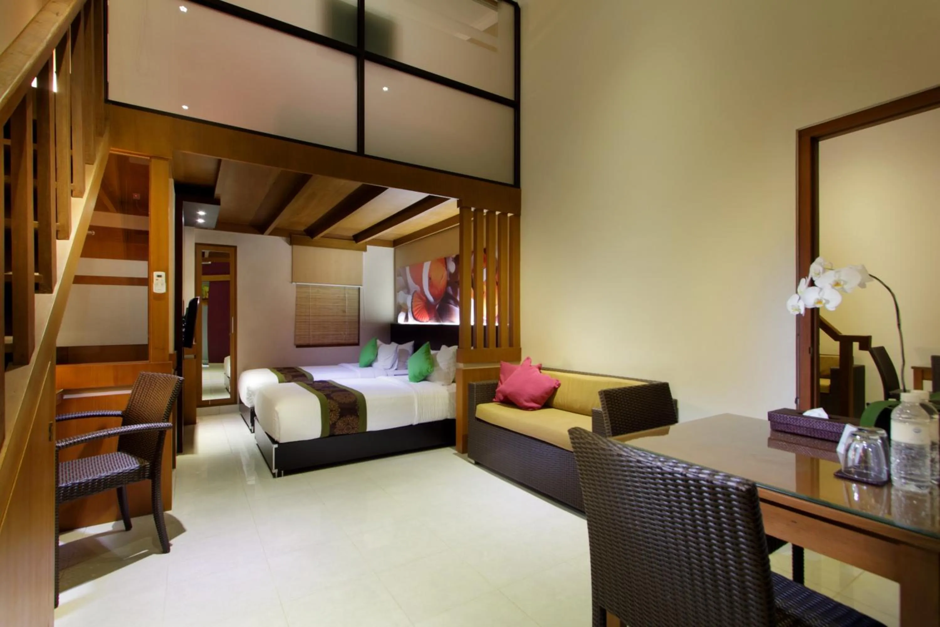 Two-Bedroom Family Suite in The Banyumas Villa