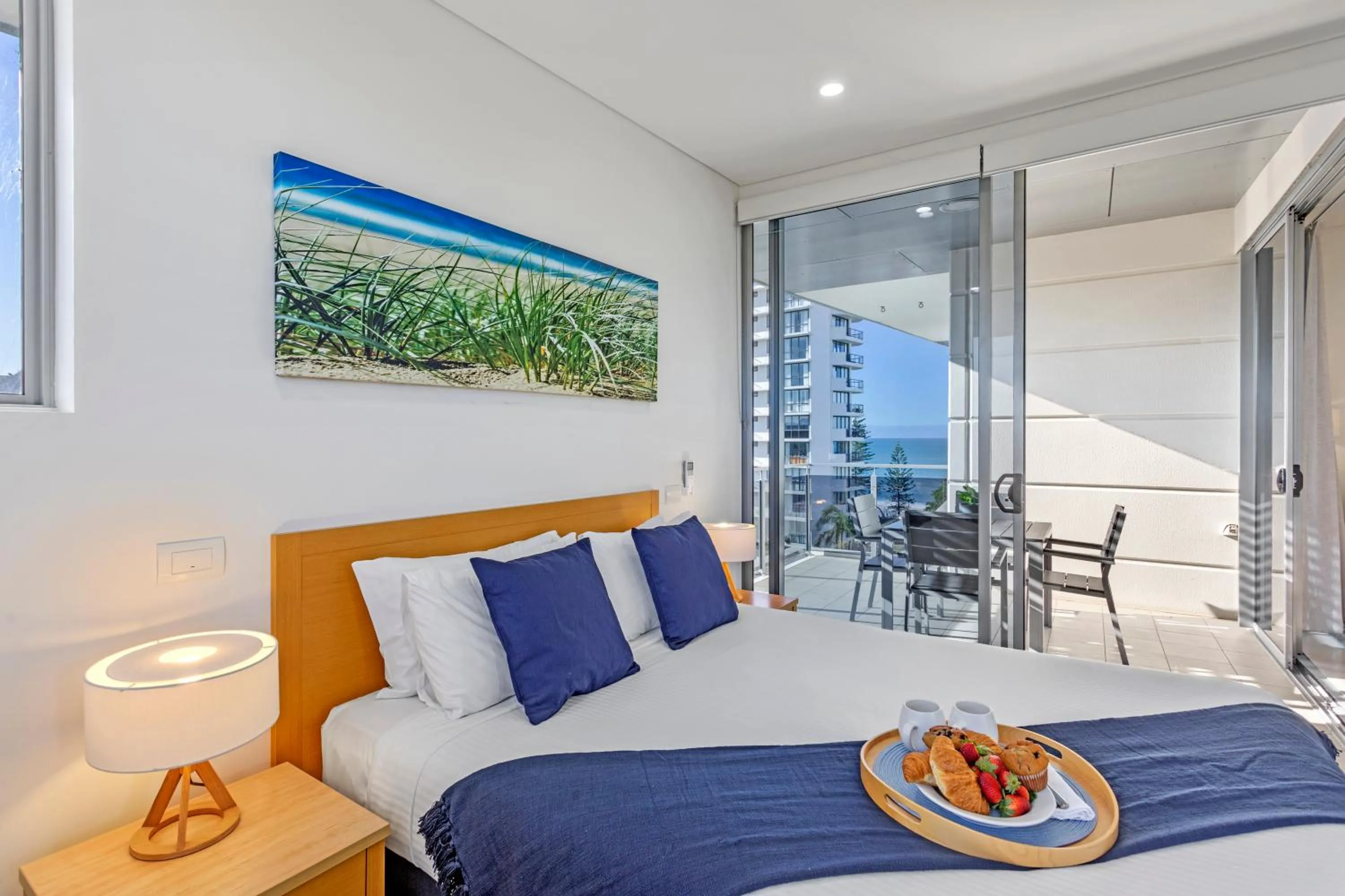 One-Bedroom Apartment with Partial Ocean View in Coco Mooloolaba