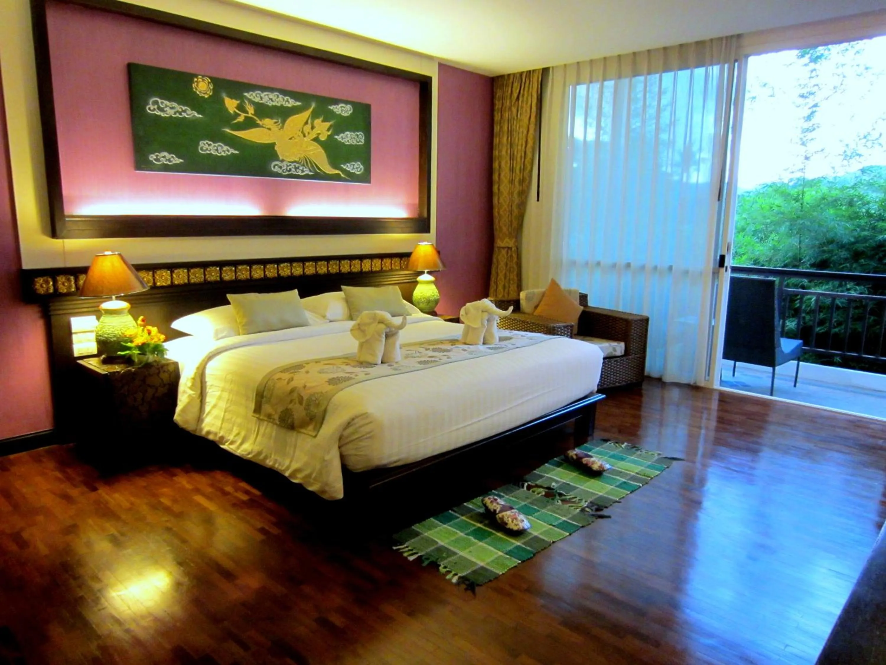 Deluxe Double Room in Mountain Creek Wellness Resort Chiangmai